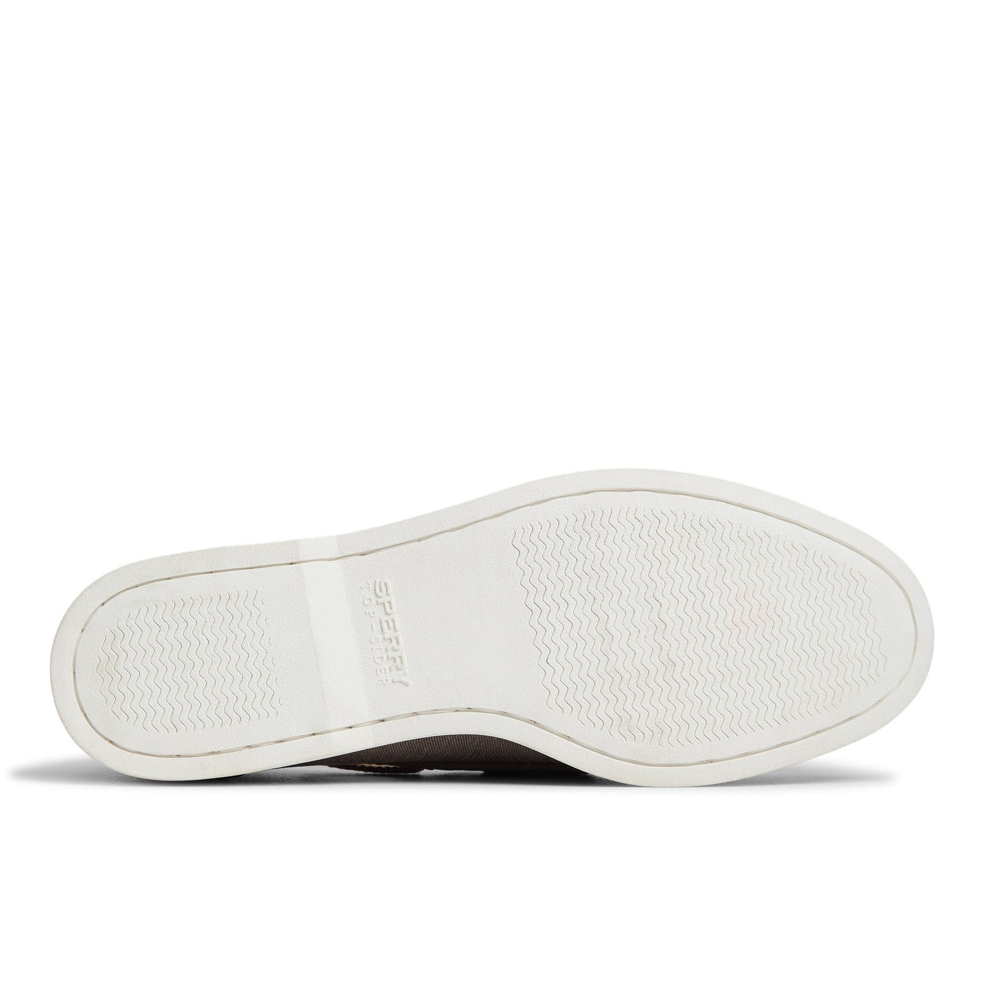 Close-up of the Dark Brown Helmsman Boat Shoe Boat Shoe