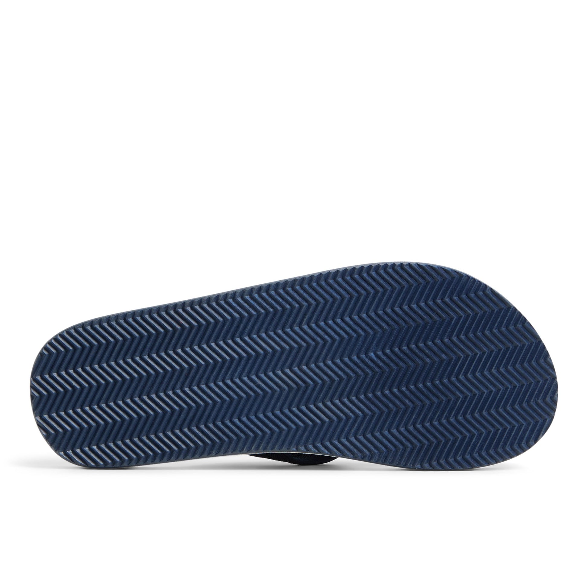 Close-up of the Navy Beacon Sandals Flip Flop Thong Sandals