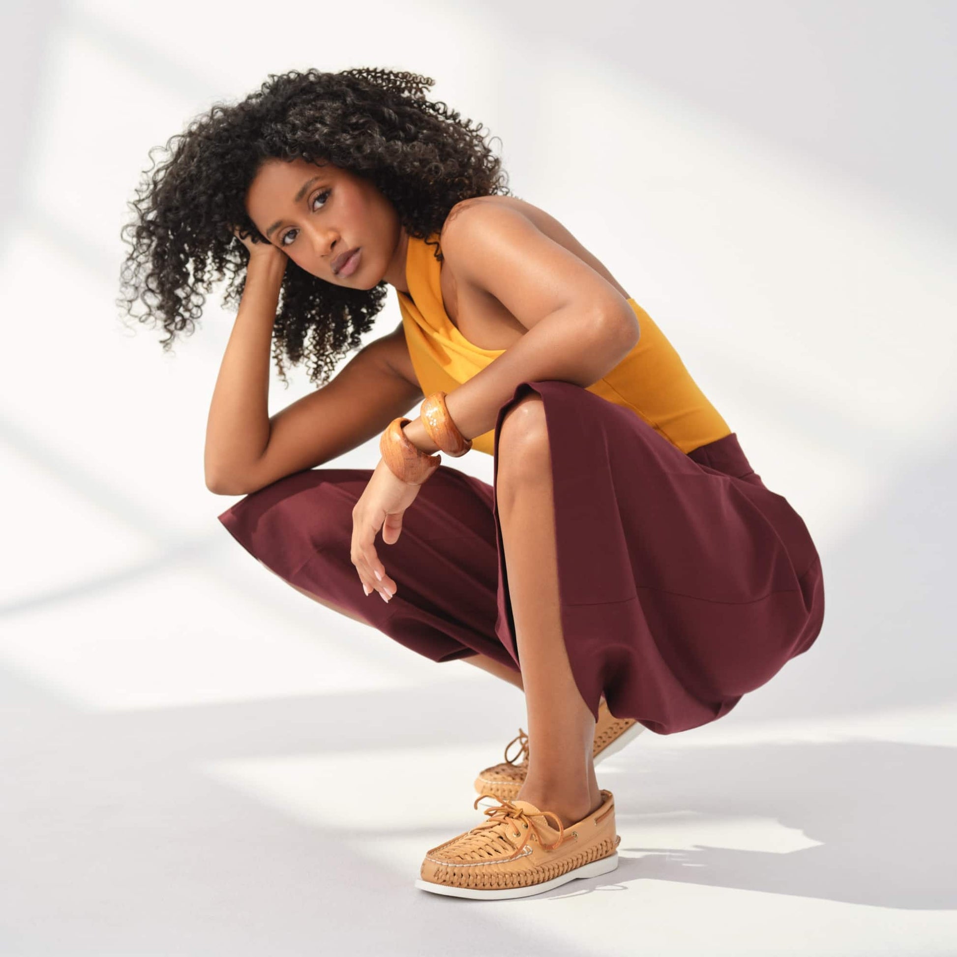 Support produit pour Chaussure bateau tissée à 2 œillets Authentic Original™