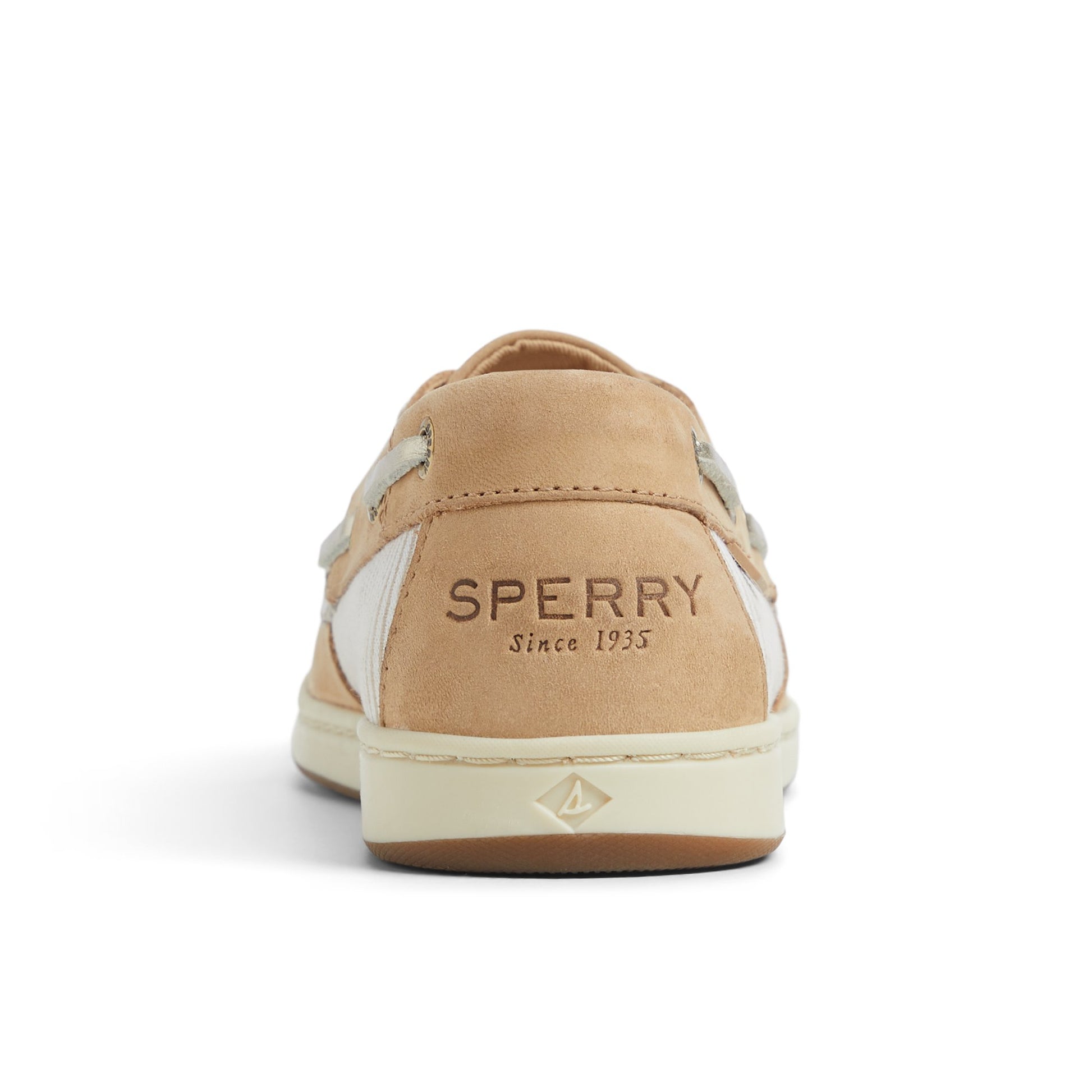 Three-quarter angle of Linen Multi Coastfish 2 Eye Boat Shoe Boat Shoes's front side