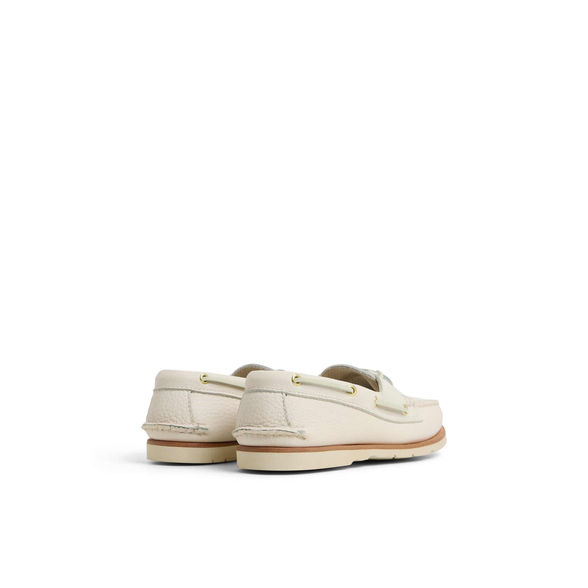 Three-quarter angle of Ice Authentic Original™ Made in Maine 2 Eye Boat Shoe Boat Shoes's front side