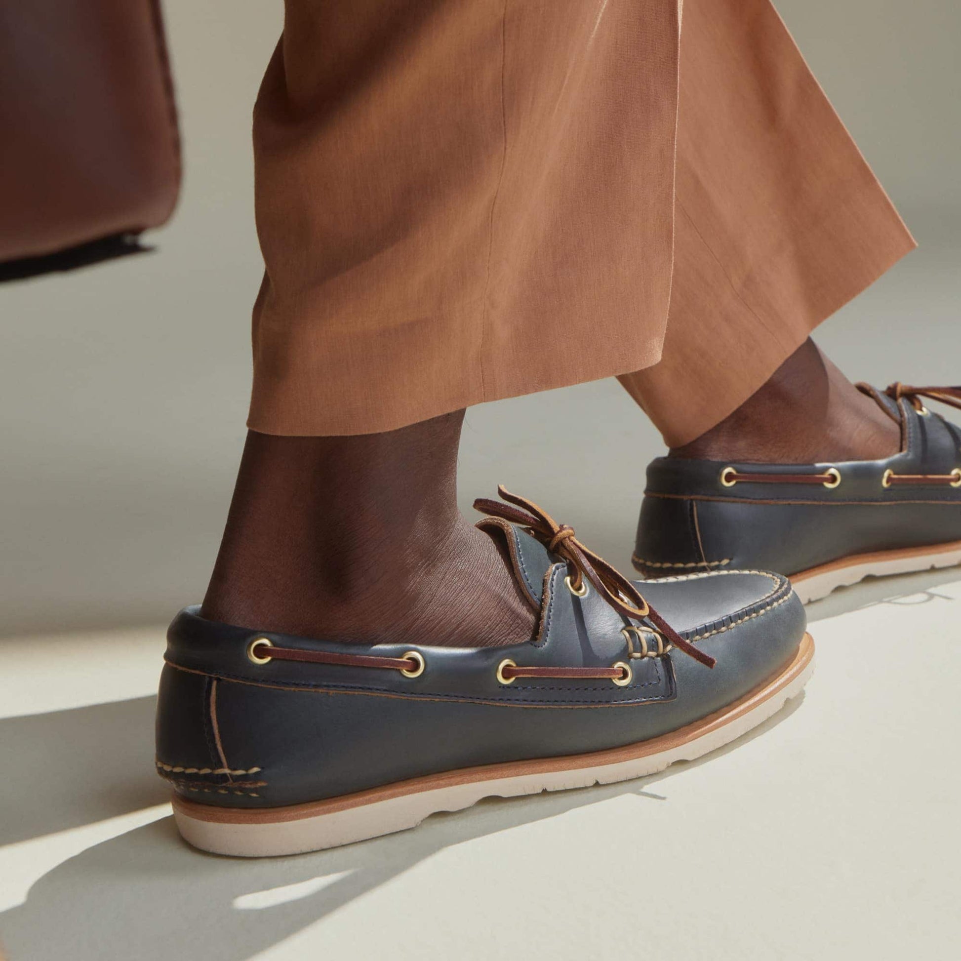 Product media for Authentic Original™ Made in Maine 2 Eye Boat Shoe
