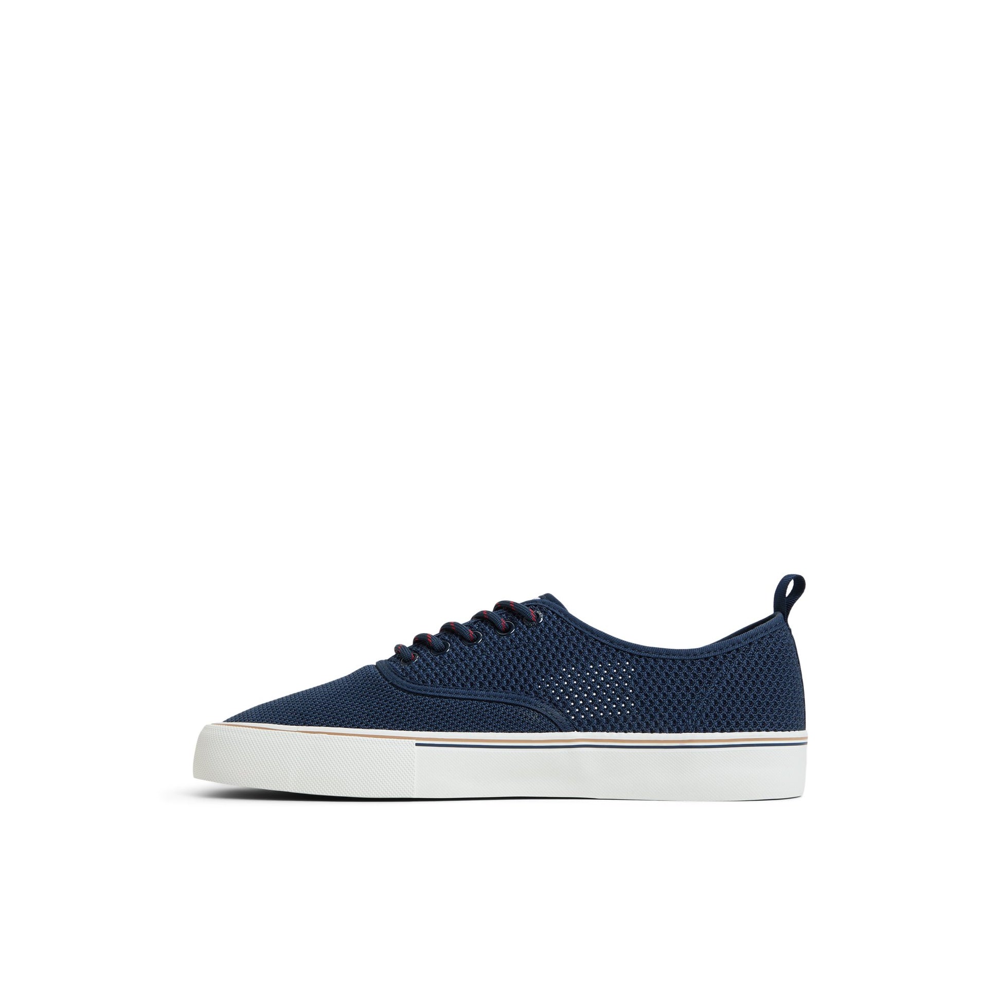 Three-quarter angle of Navy Seabreeze Sneaker Low Top Sneakers's back side