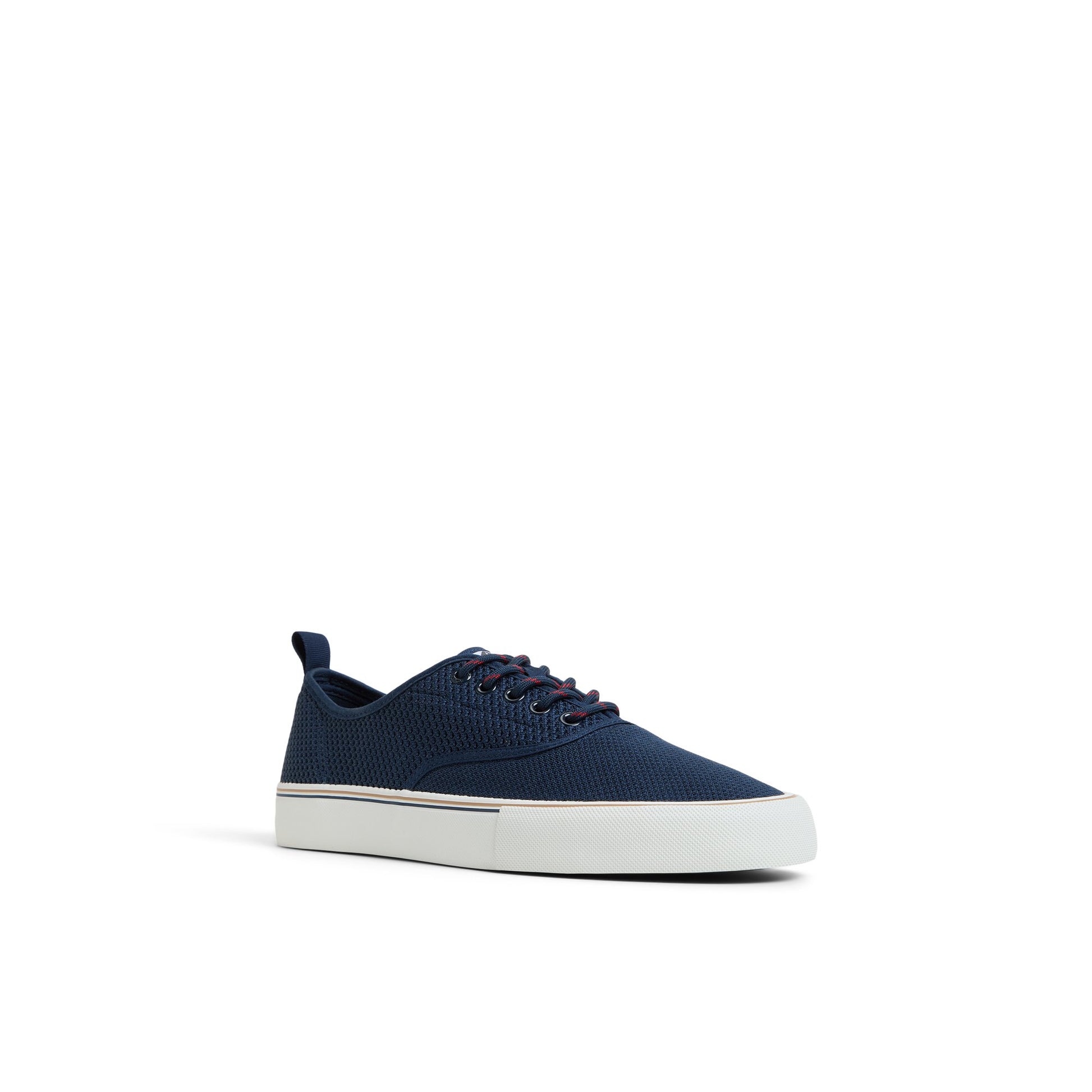 Side view of Navy Seabreeze Sneaker Low Top Sneakers