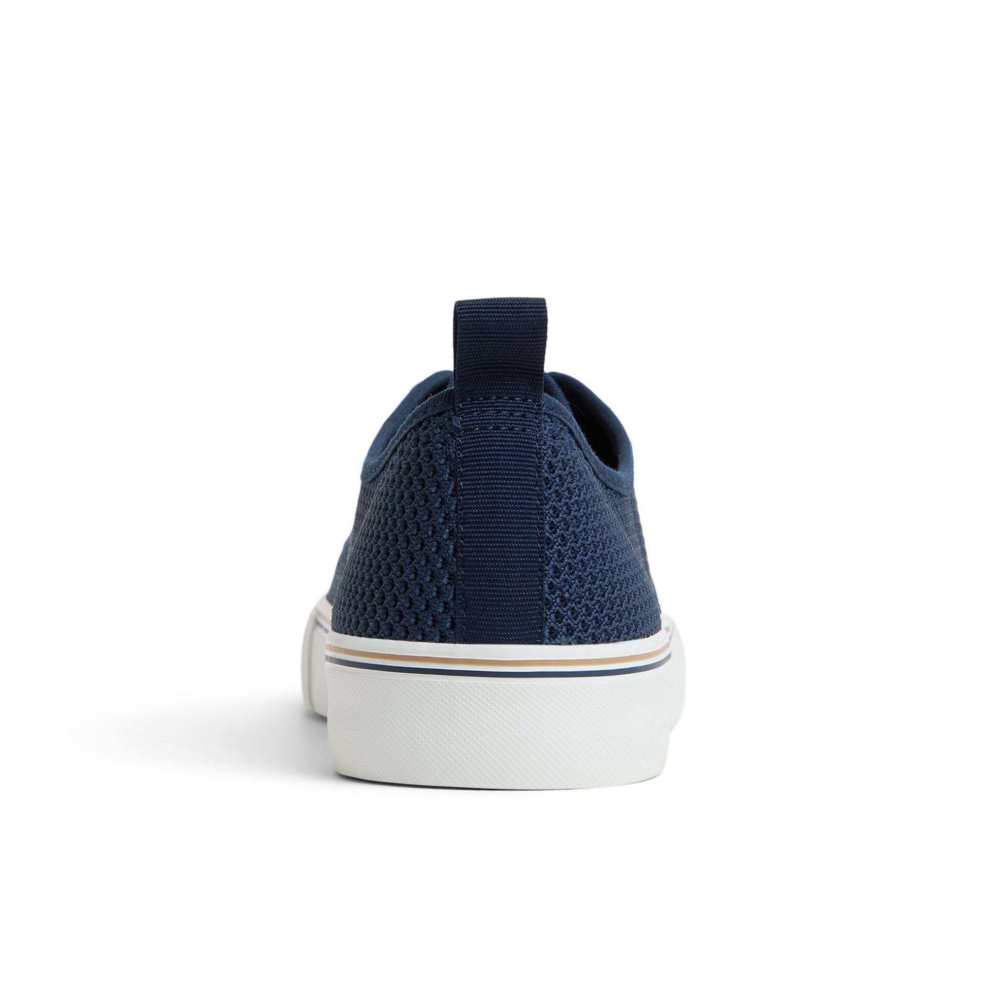 Three-quarter angle of Navy Seabreeze Sneaker Low Top Sneakers's front side