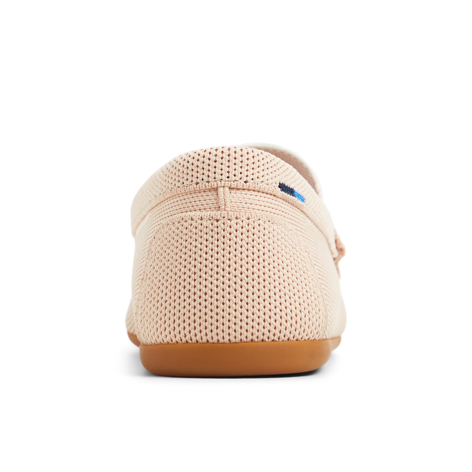 Three-quarter angle of Beige Slim Loafer Loafers's front side