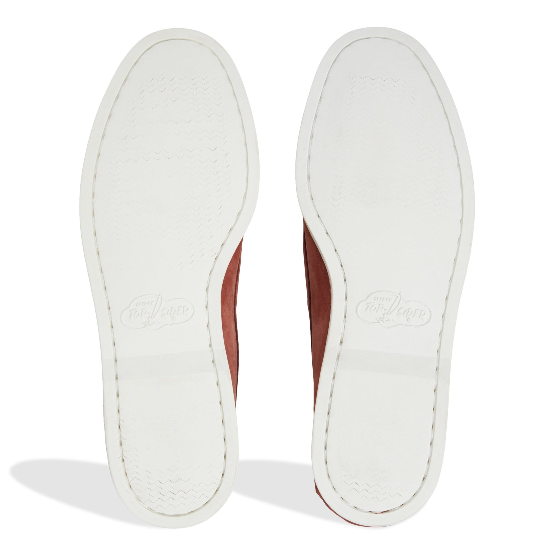 Close-up of the Red Authentic Original™ Tassel Loafer Boat Shoes