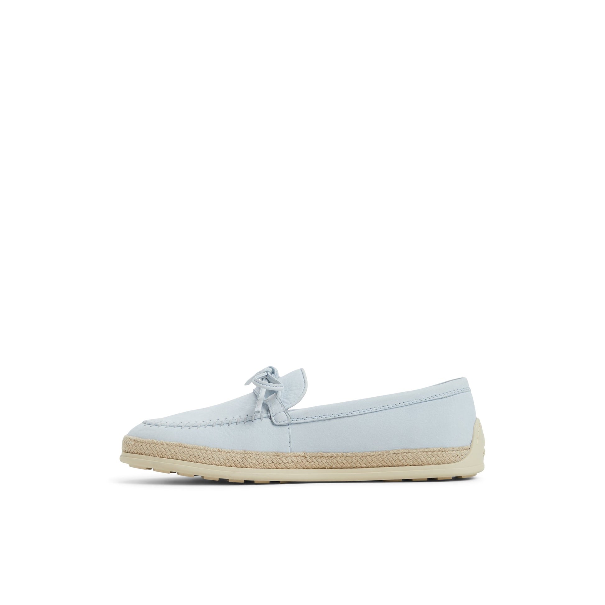 Three-quarter angle of Light Blue Mira Loafer Loafers's back side
