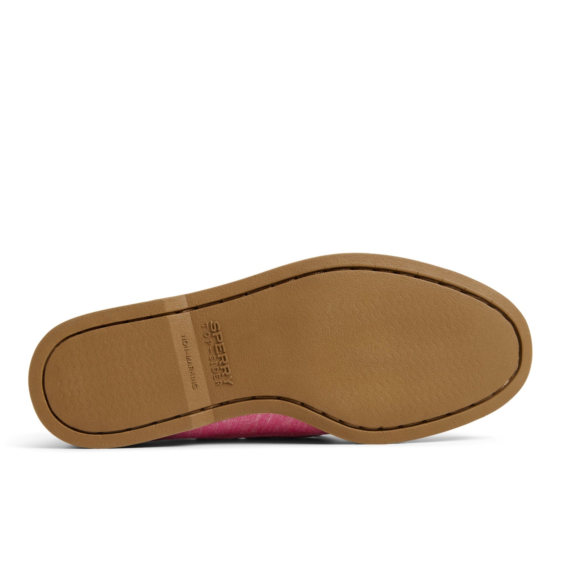 Close-up of the Pink Authentic Original™ 2 Eye Lite Boat Shoe Boat Shoes