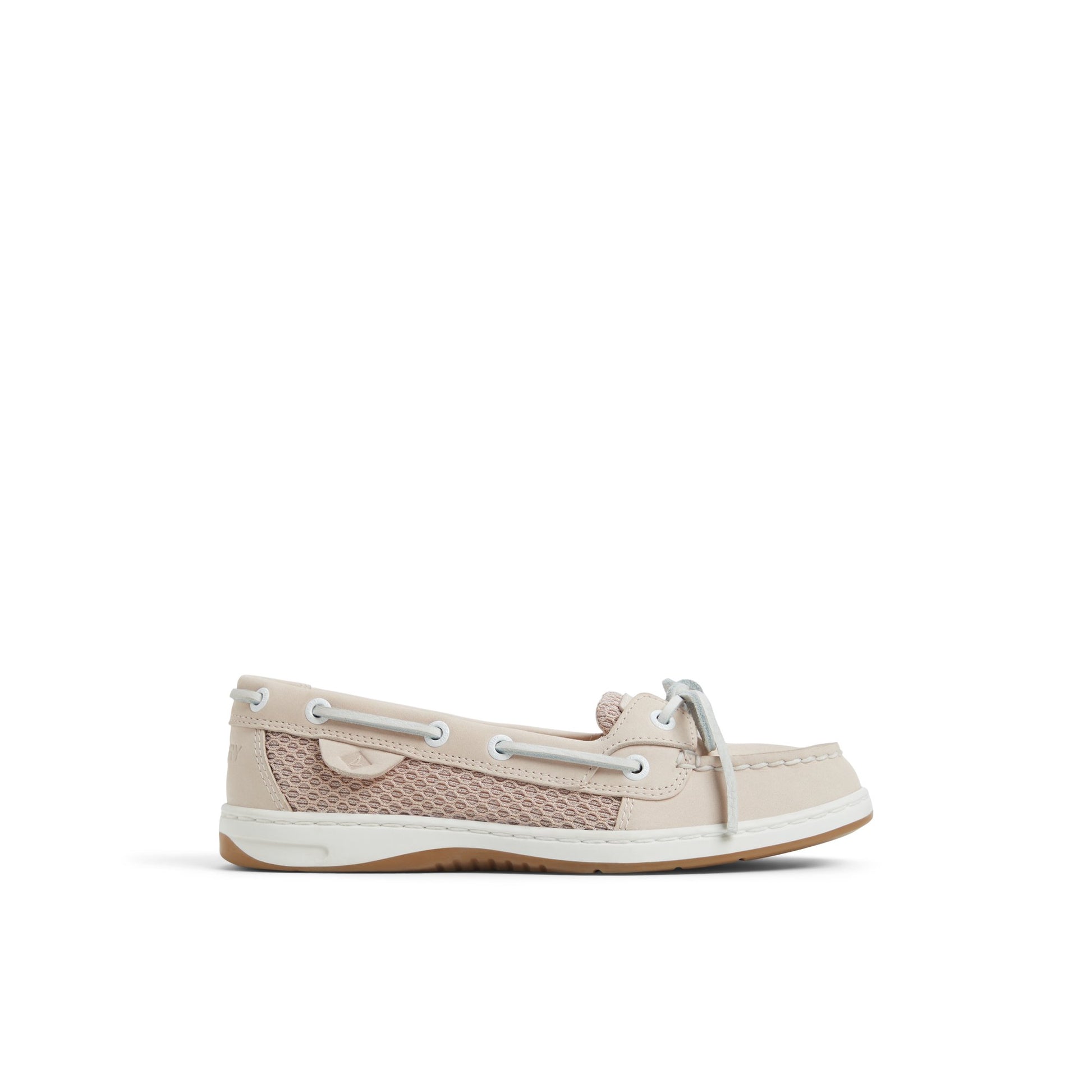 Main View of Barely Pink Angelfish 1 Eye Boat Shoe Boat Shoes for Womens
