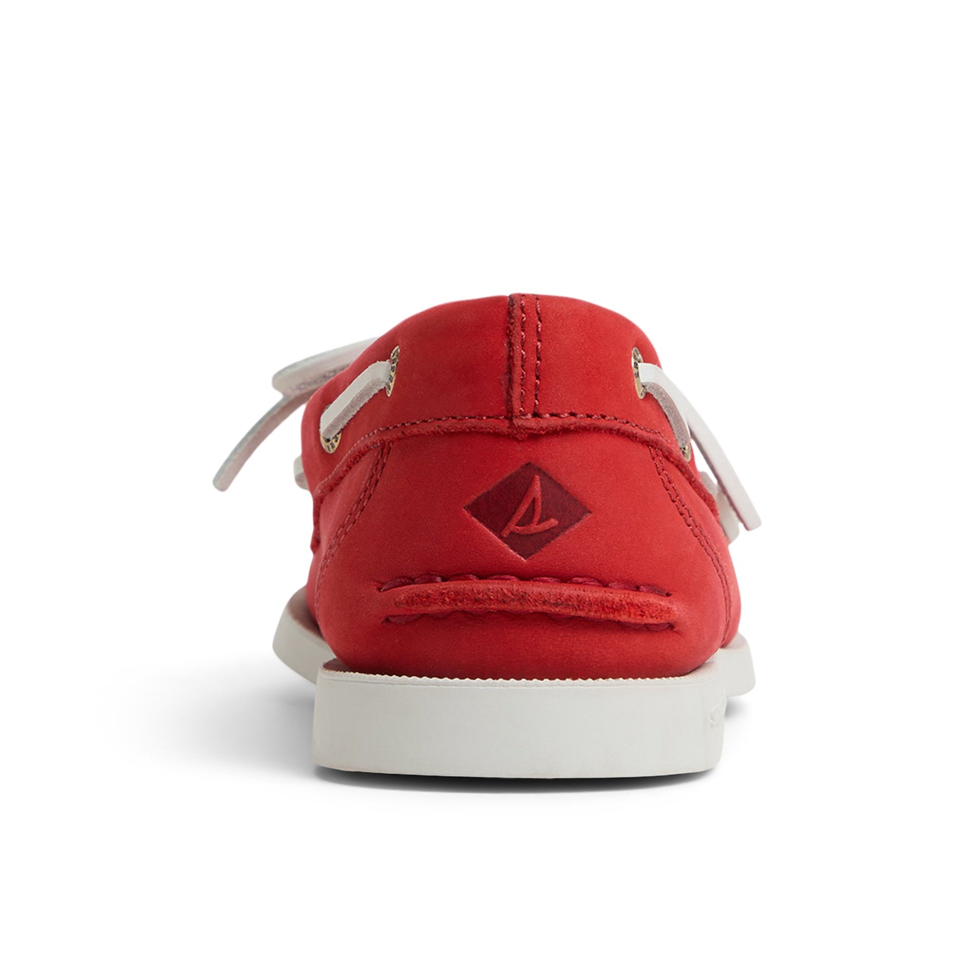 Three-quarter angle of Red Authentic Original™ 1 Eye Boat Shoe Boat Shoes's front side