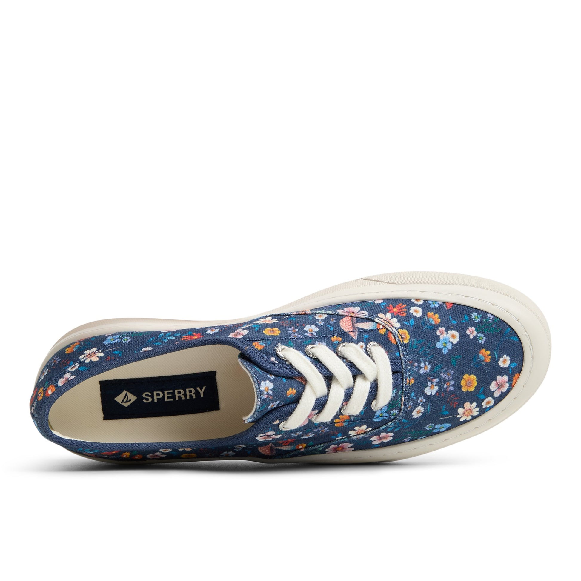 Top-down view of the Blue Combo Candy CVO Sneakers Low Top Sneakers