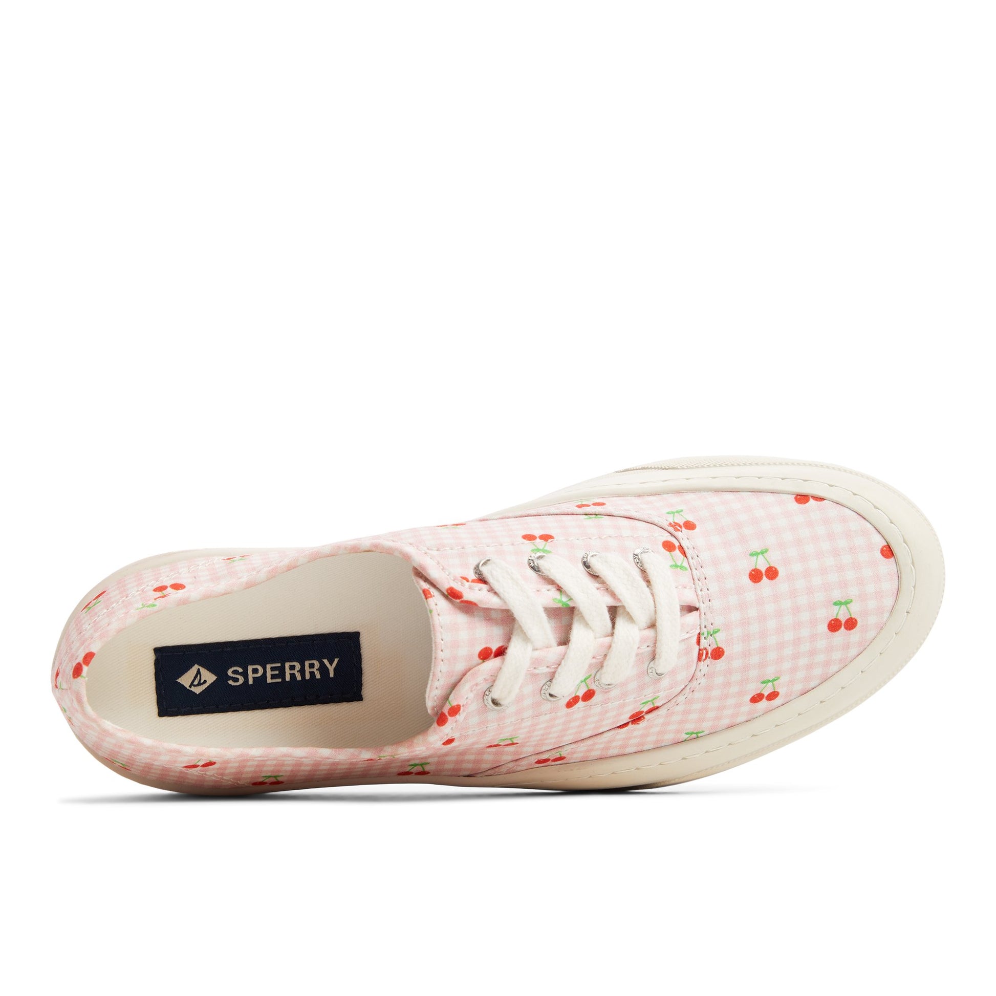 Top-down view of the Red/White Candy CVO Sneakers Low Top Sneakers