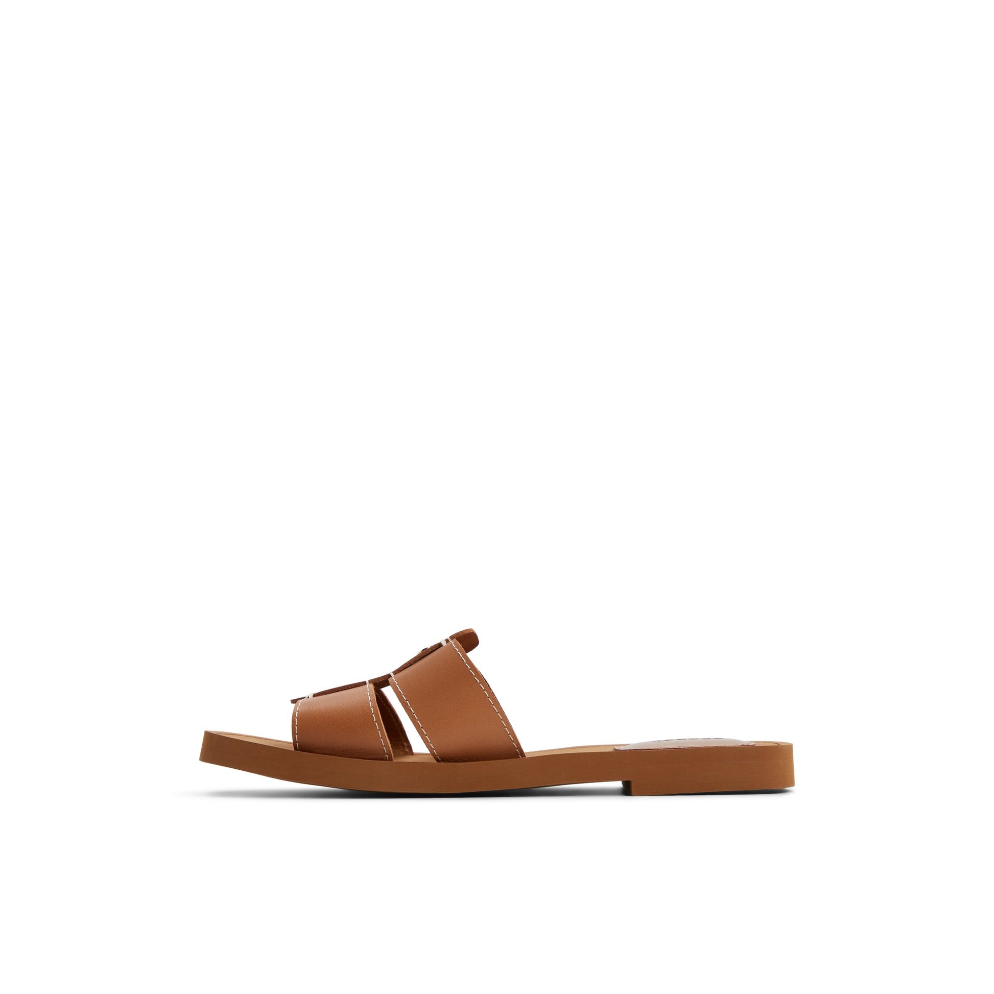 Three-quarter angle of Camel Tilly Slide Sandal Slide Sandals's back side