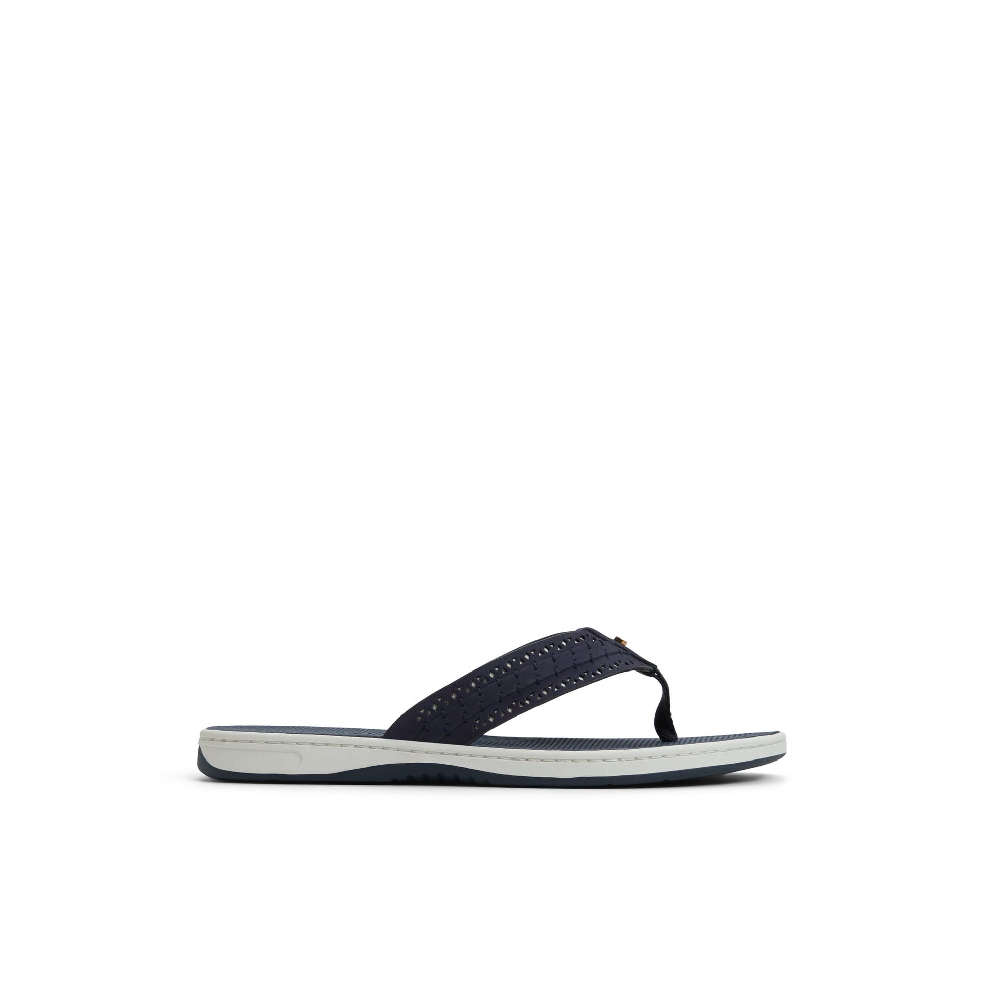 Main View of Navy Seafish 3 Flip Flop Sandal Flip Flop Thong Sandals for Womens