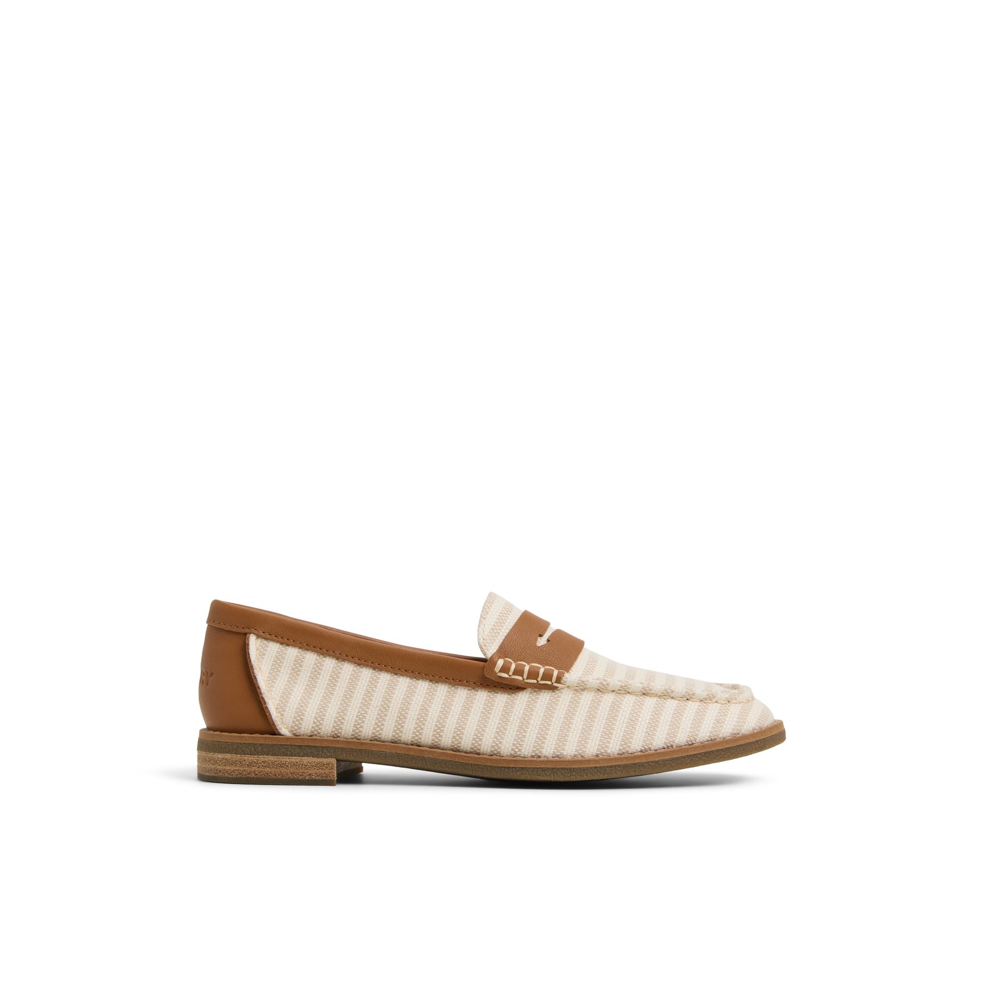 Main View of White/Bone Seaport Penny Loafer Loafers for Womens