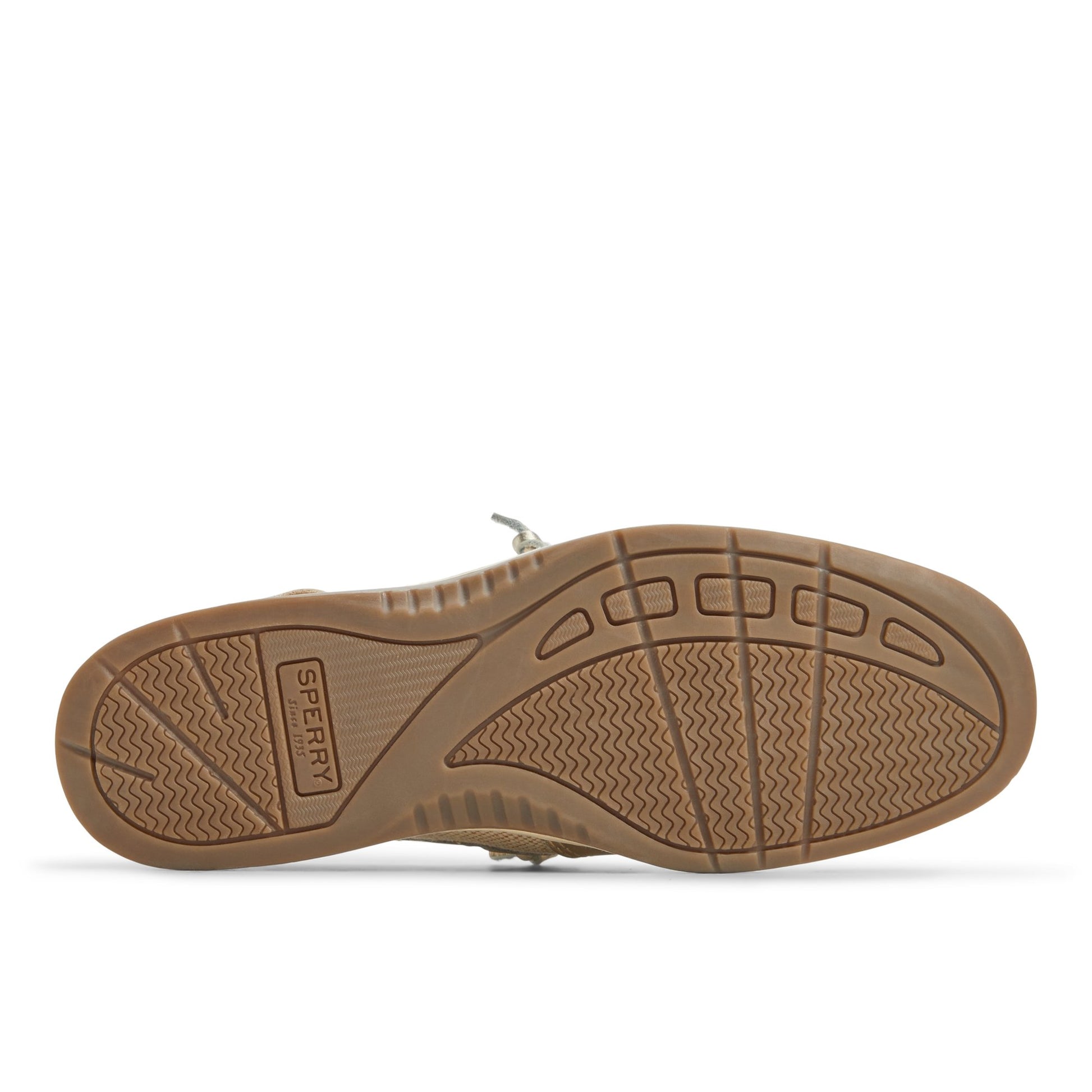 Close-up of the Gold Rosefish 3 Eye Boat Shoe Boat Shoes