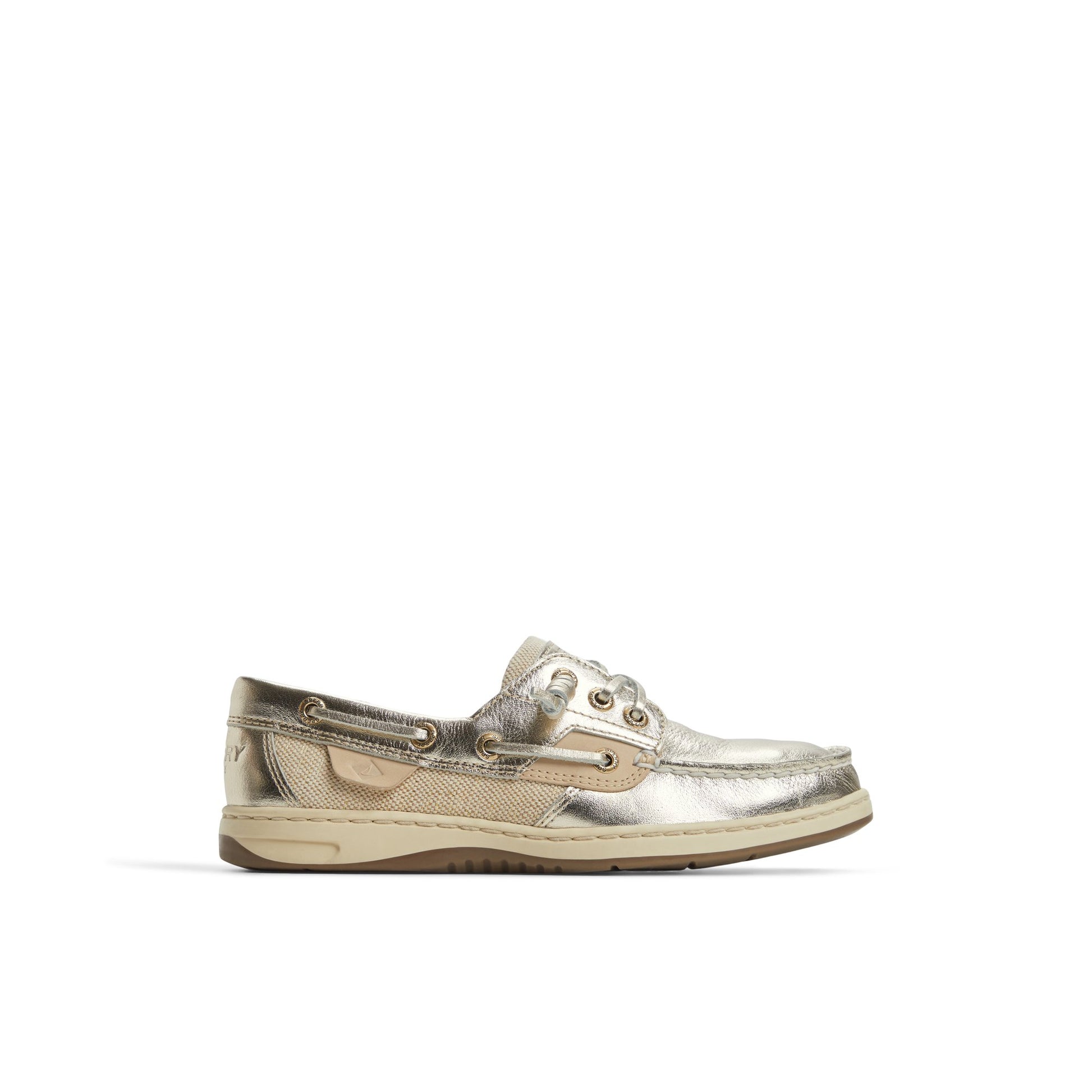 Main View of Gold Rosefish 3 Eye Boat Shoe Boat Shoes for Womens