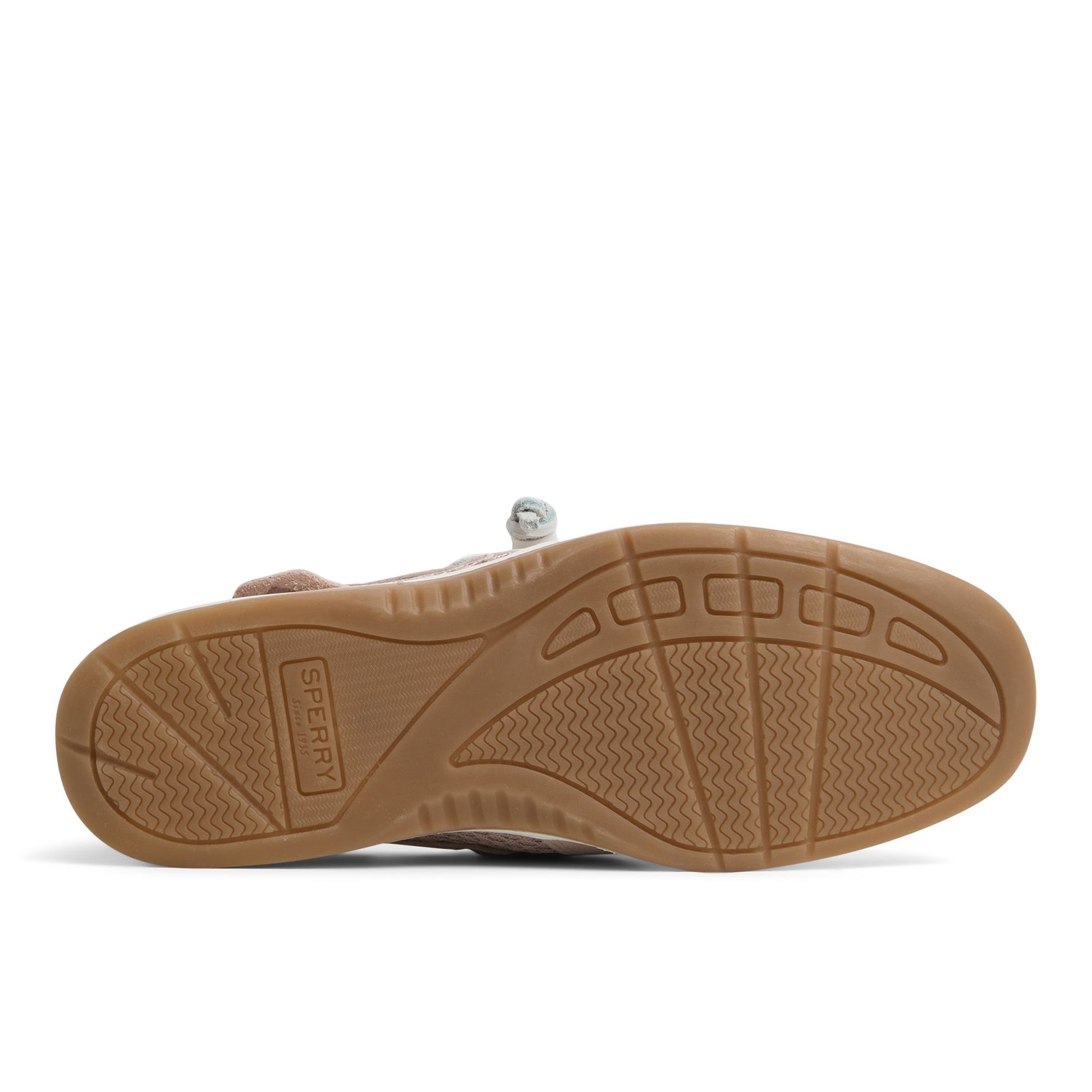 Close-up of the Light pink Rosefish 3 Eye Boat Shoe Boat Shoes