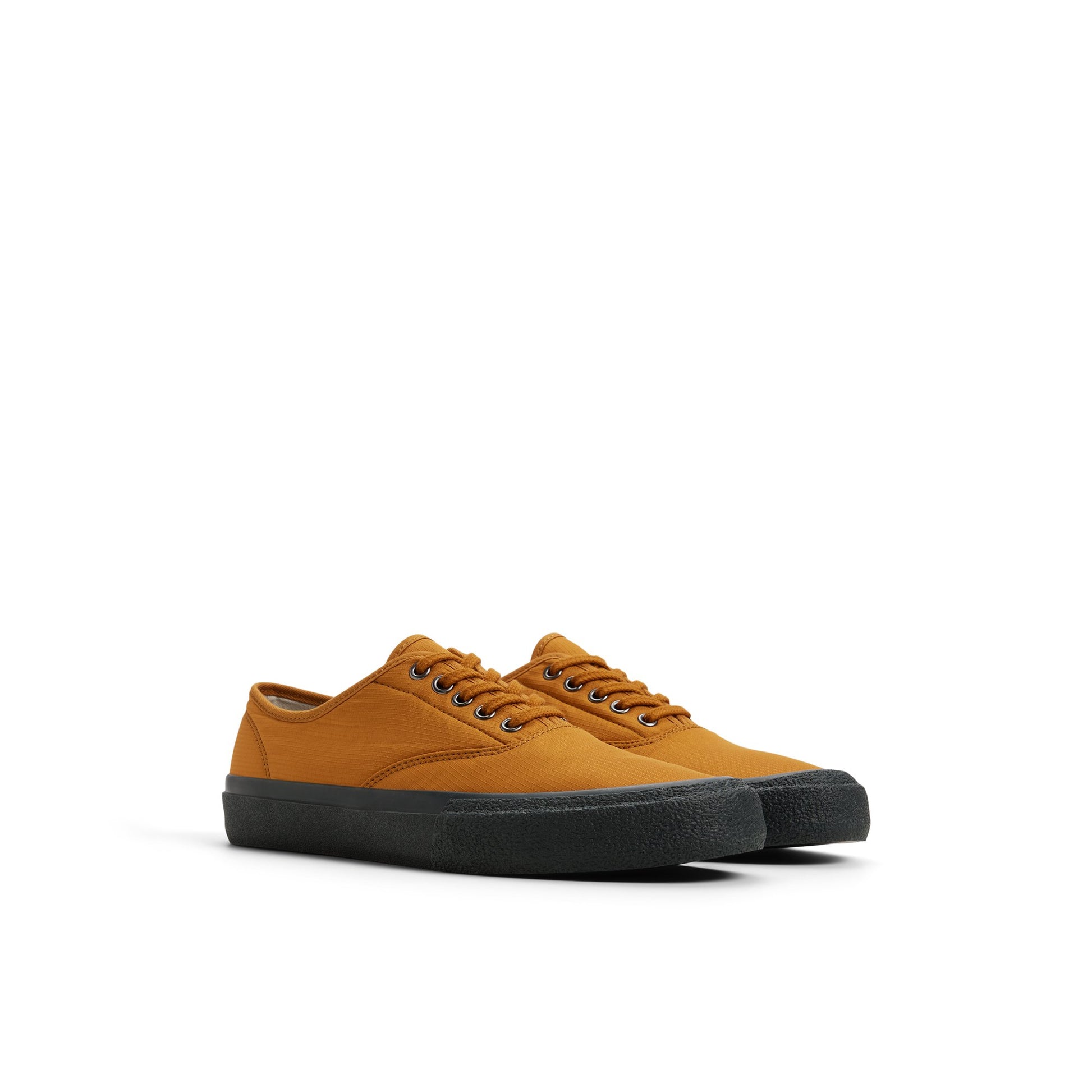 Side view of Wheat Sperry x Colour Plus Companie CVO Low Top Sneakers