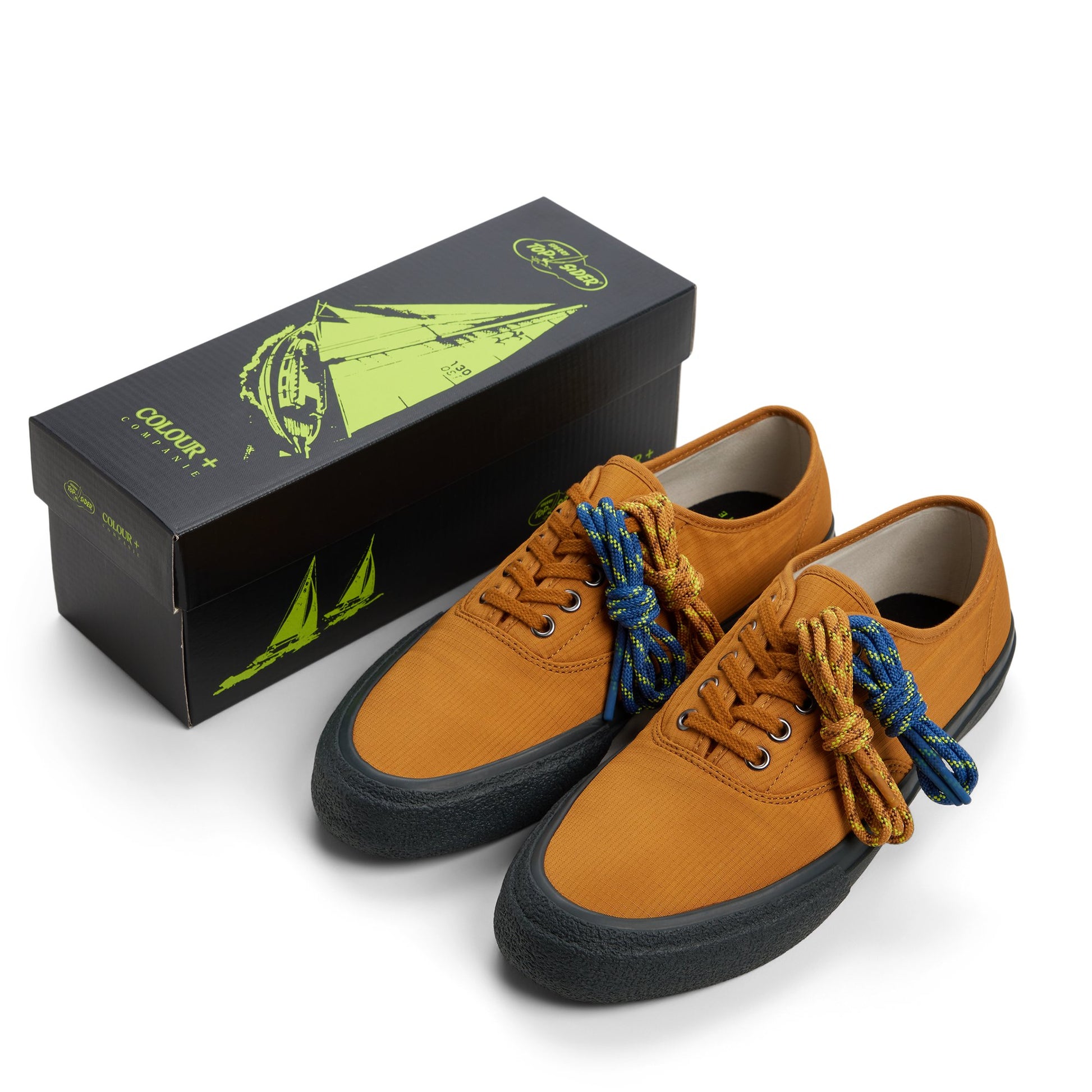 View of Wheat Sperry x Colour Plus Companie CVO Low Top Sneakers's sole