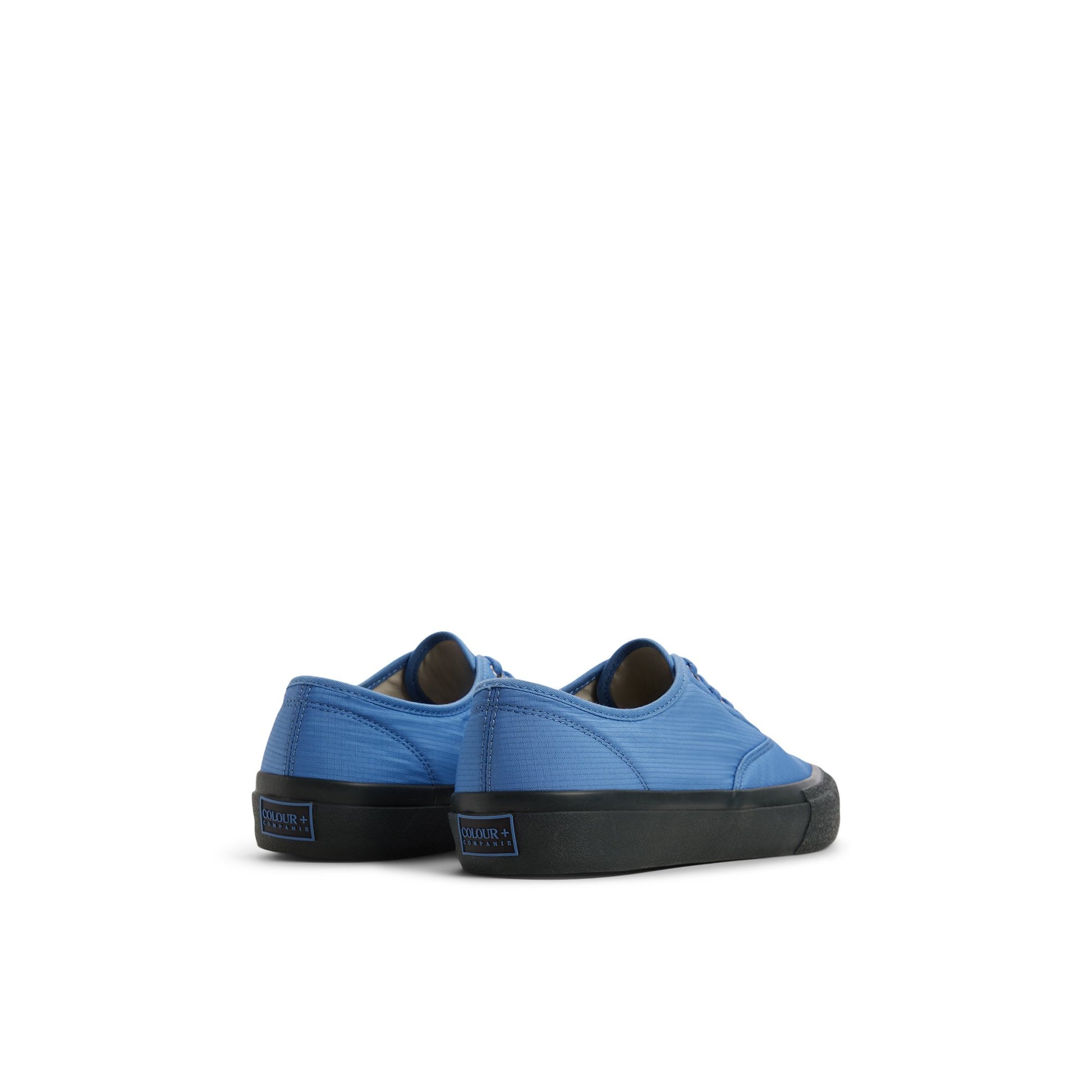 Three-quarter angle of Blue Sperry x Colour Plus Companie CVO Low Top Sneakers's front side
