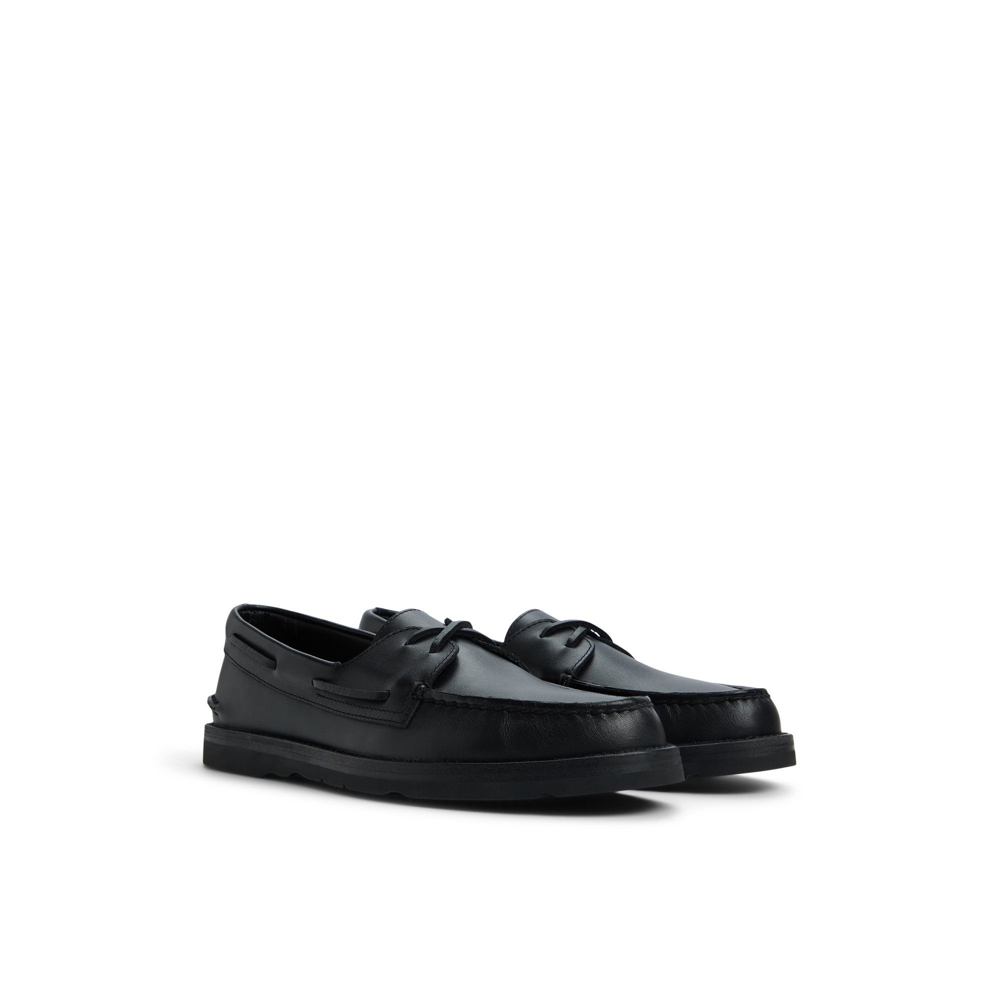 Sperry x Todd Snyder Vachetta Leather Boat Shoe Black | Sperry