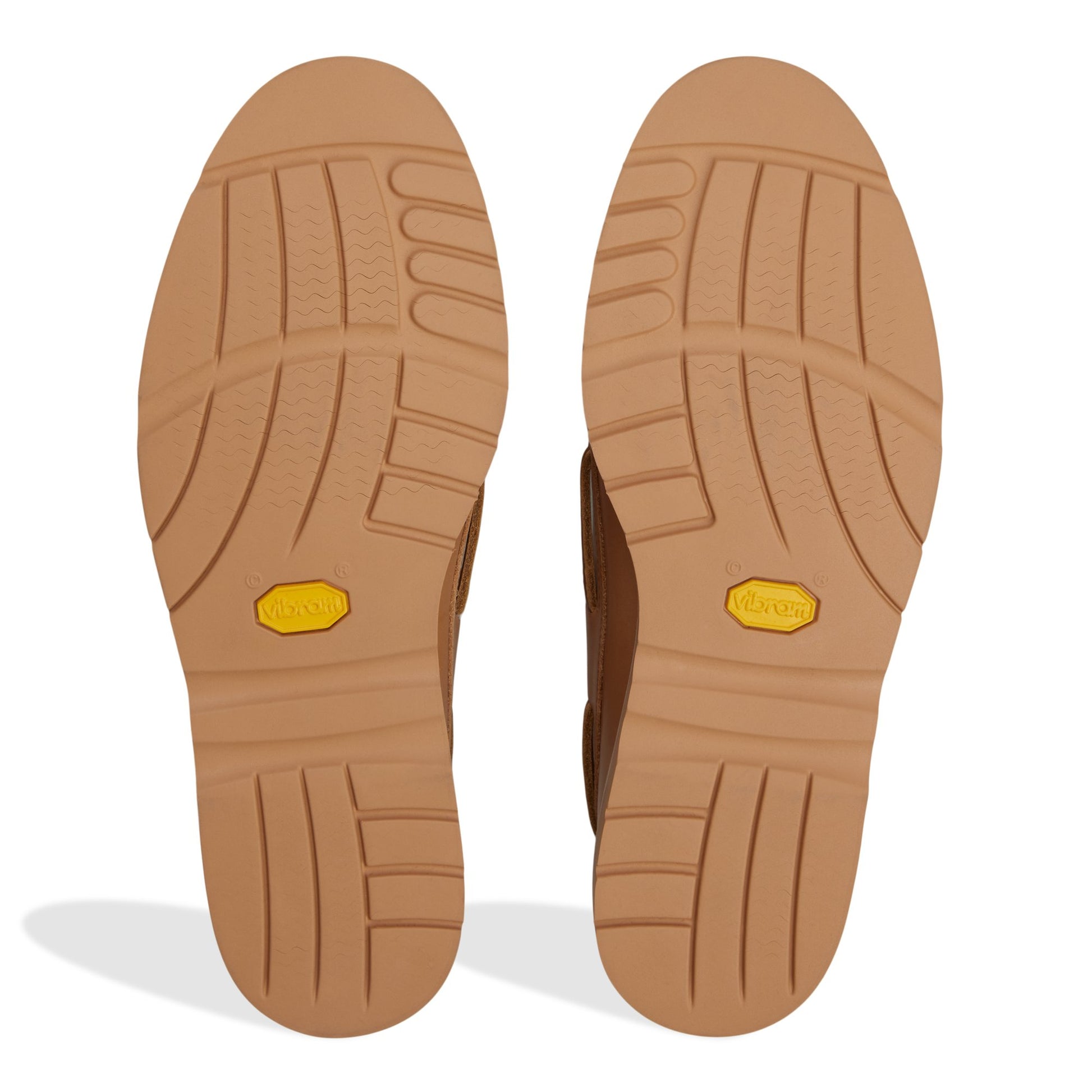 Close-up of the Natural Sperry x Todd Snyder Vachetta Leather Boat Shoe Boat Shoes