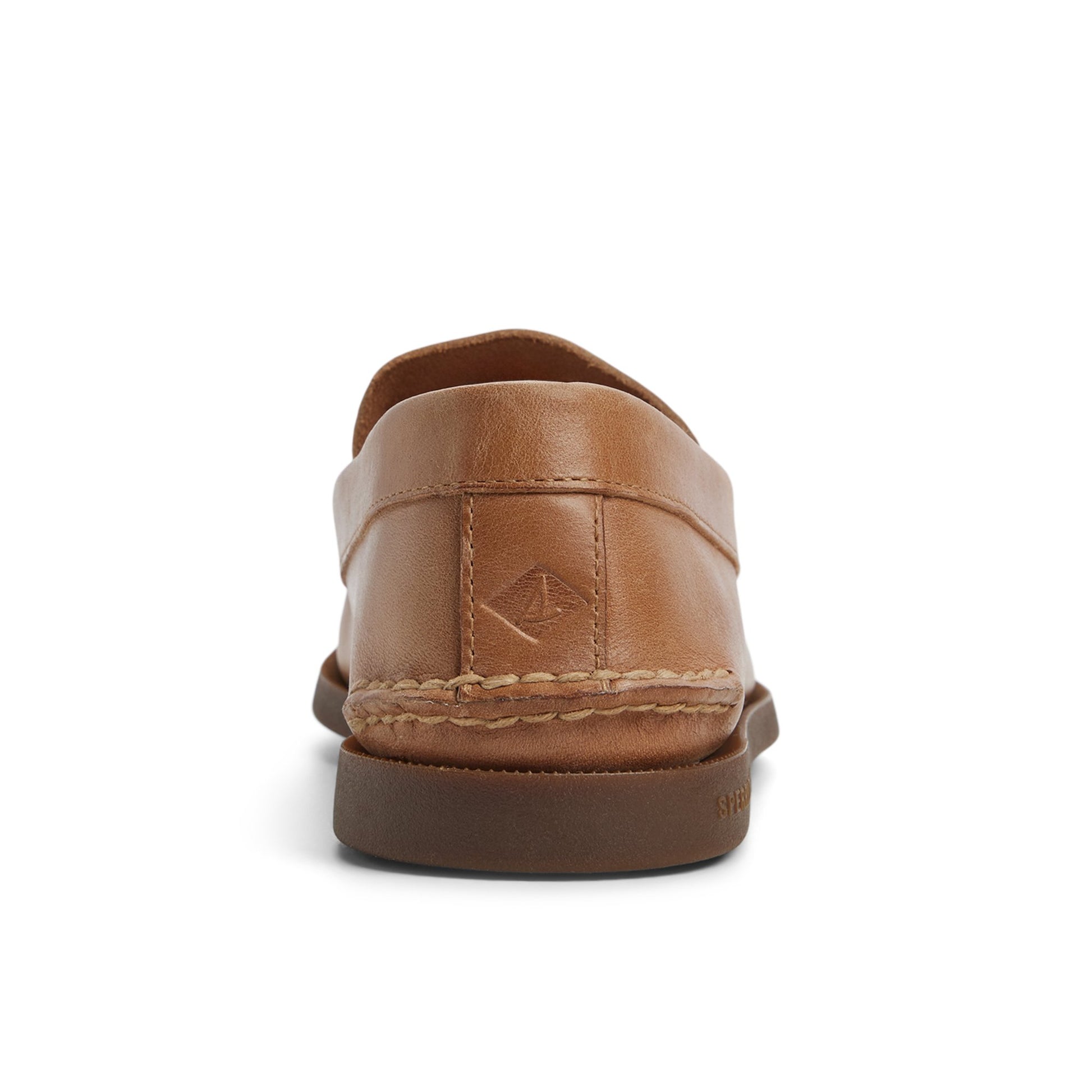 Three-quarter angle of Tan Authentic Original™ Harbor Loafer Loafer Moccasin Casual Shoes's front side