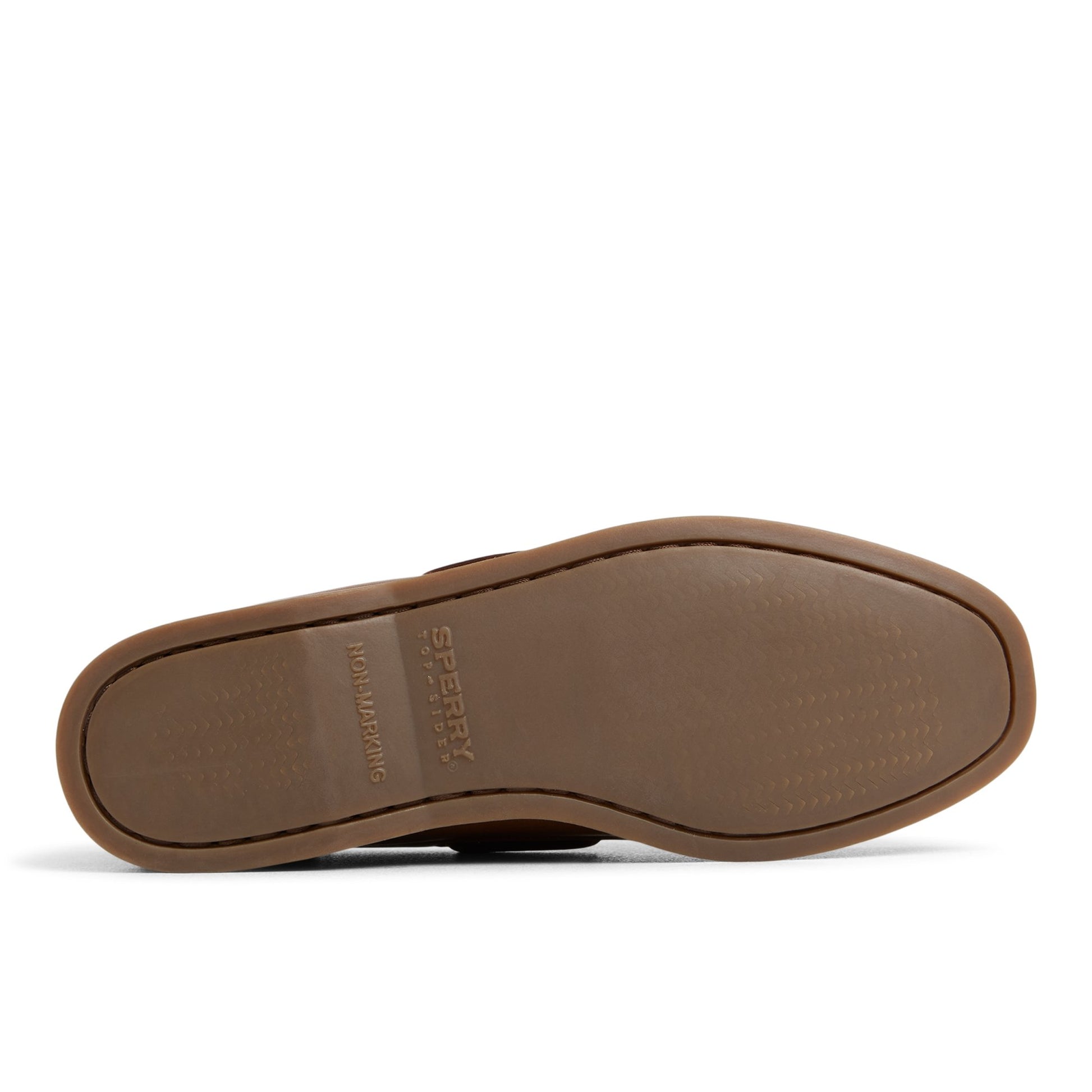 Close-up of the Medium brown Authentic Original™ 2 Eye Boat Shoe Boat Shoes