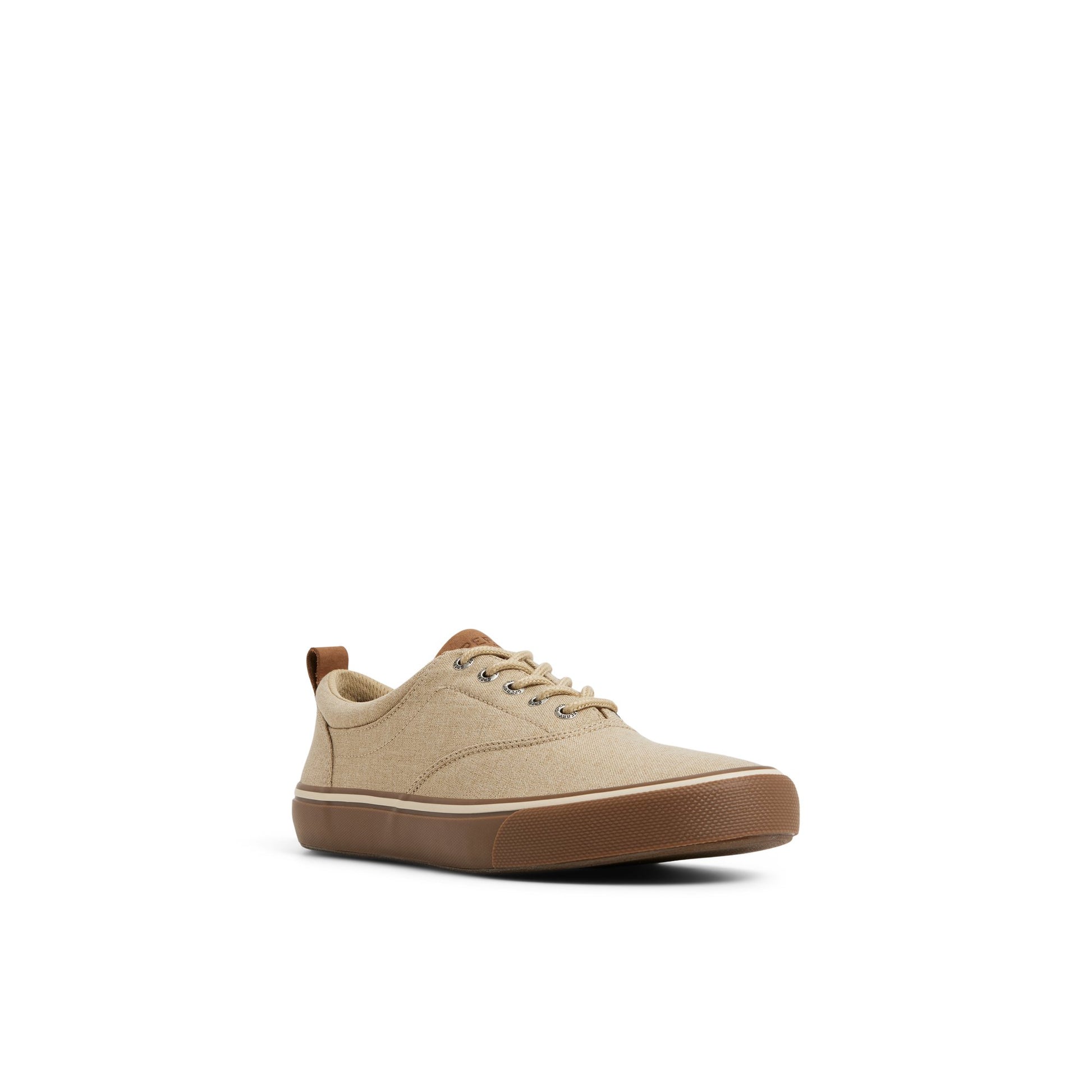 Side view of Sand Deckside CVO Sneakers Vulcanized Sneaker