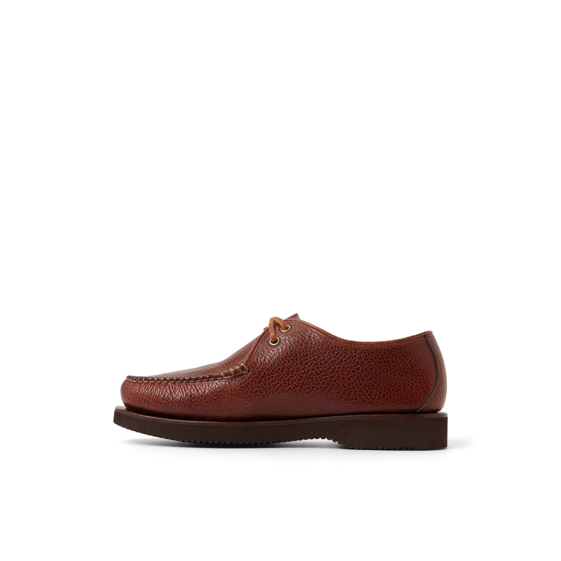 Three-quarter angle of Other brown Captain's Oxford Casual Oxford Shoes's back side