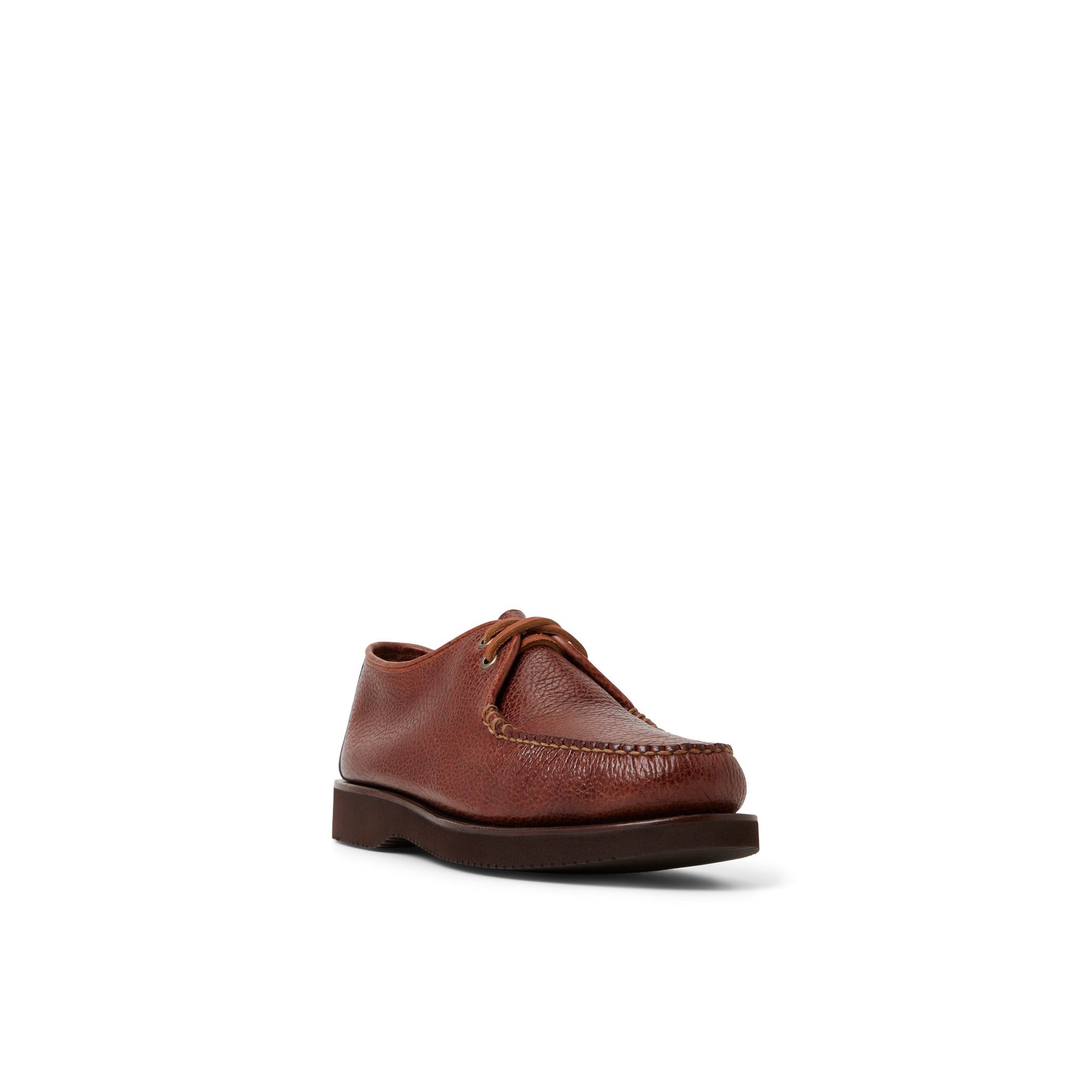 Side view of Other brown Captain's Oxford Casual Oxford Shoes