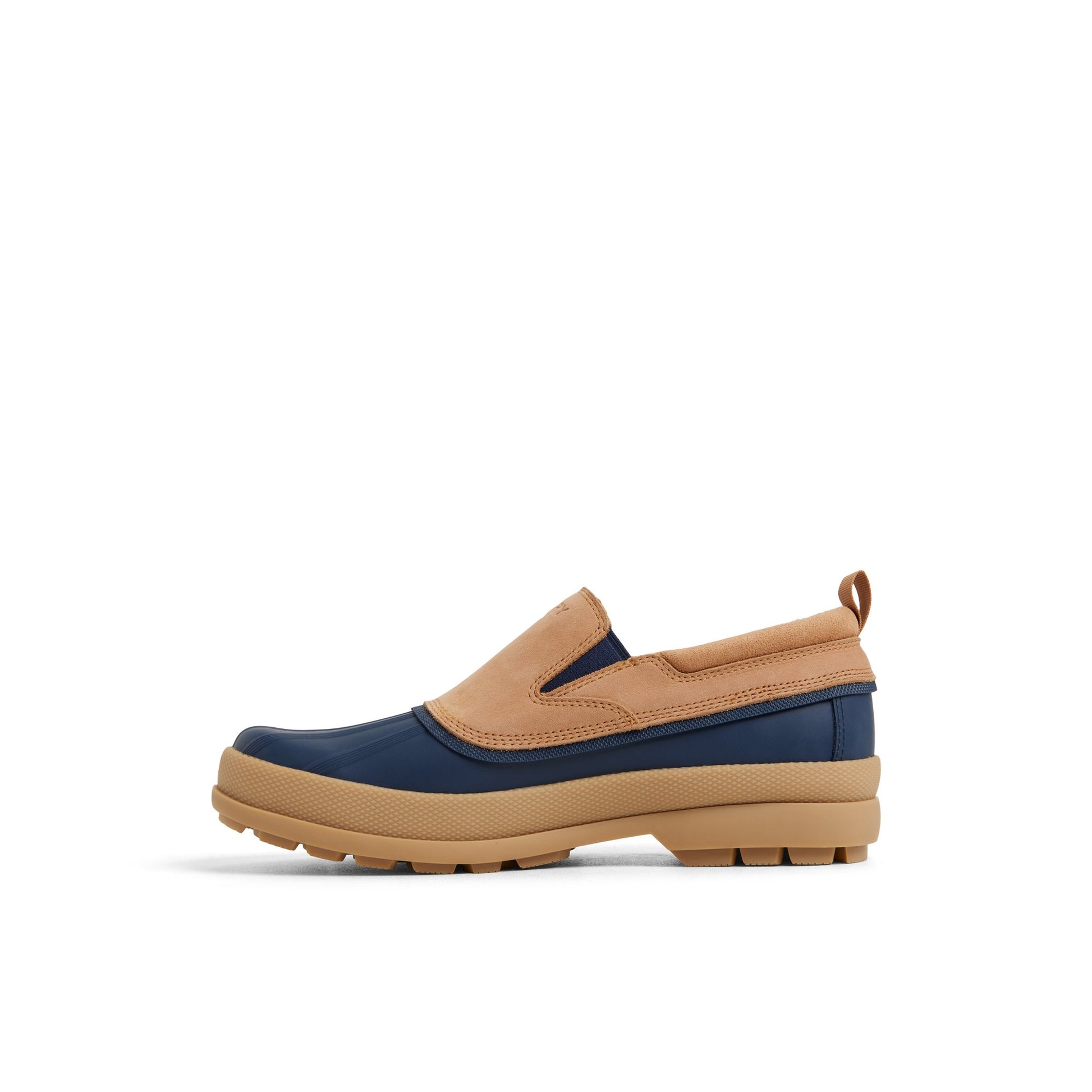 Three-quarter angle of Other Brown Coldbay Slip-on Duck Shoes Winter Duck Boots's back side
