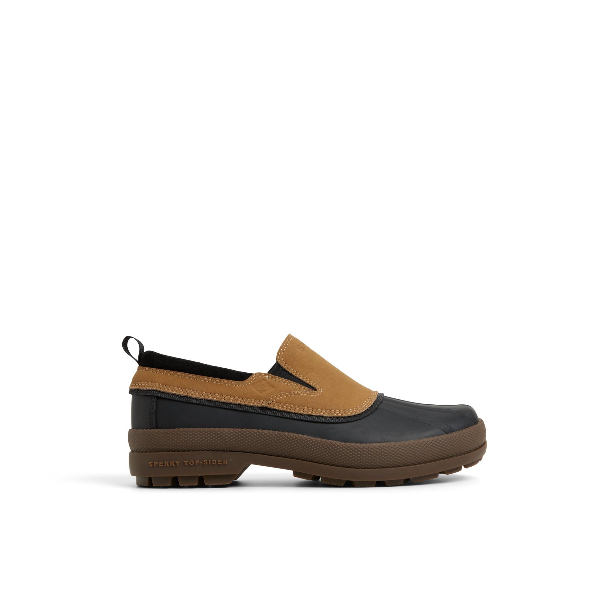 Main View of Brown Coldbay Slip-on Duck Shoes Winter Duck Boots for Mens