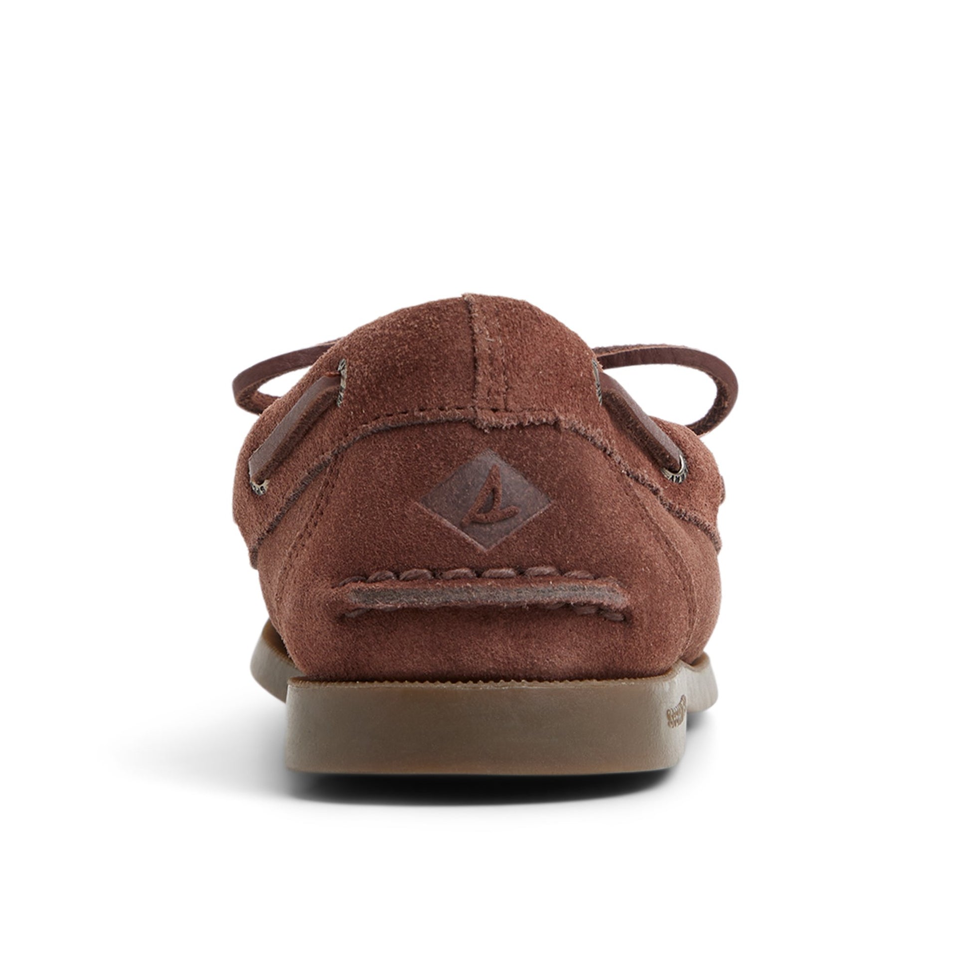 Three-quarter angle of Dark choco Authentic Original™ 1 Eye Boat Shoe Boat Shoes's front side