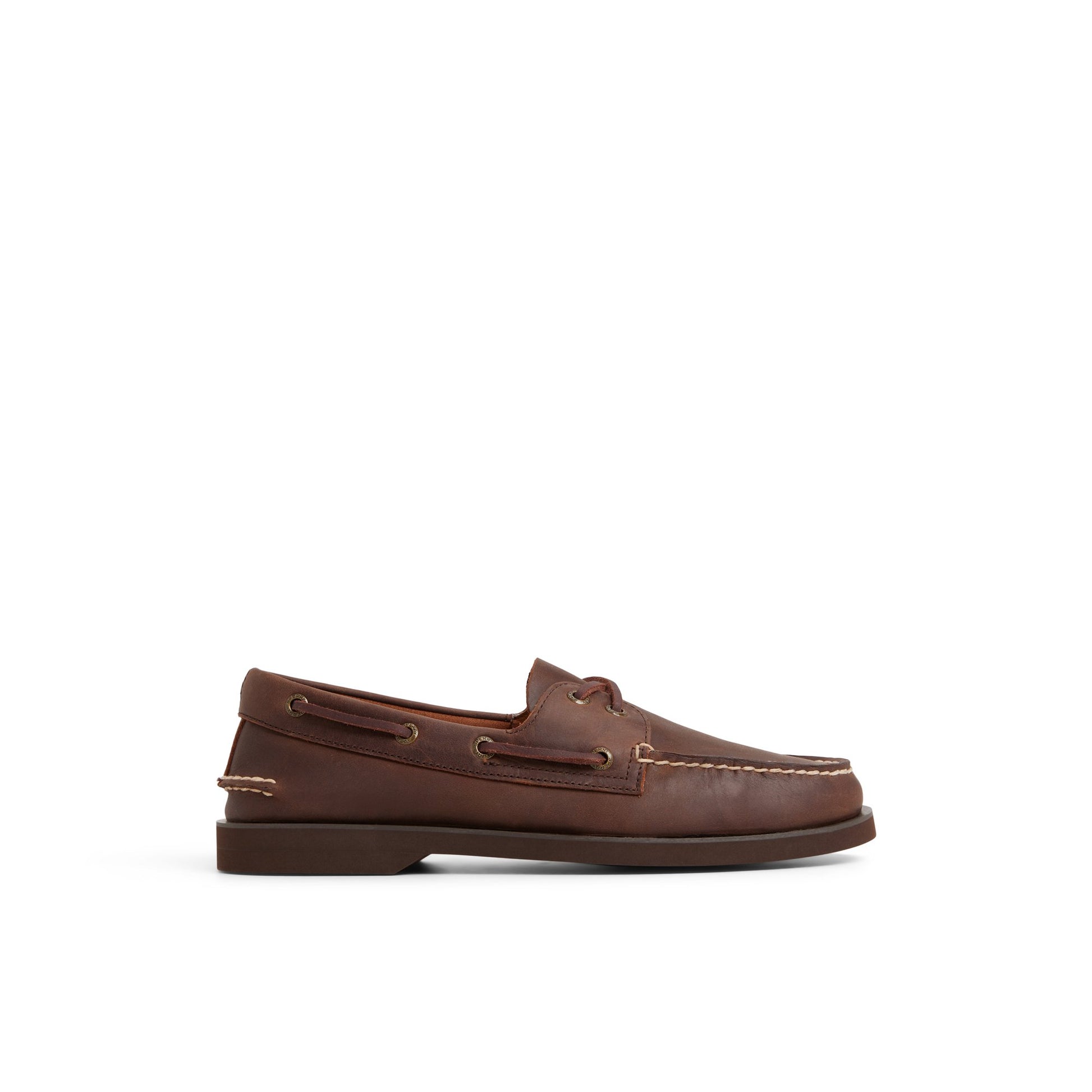 Main View of Tan Authentic Original™ 2-Eye Boat Shoe Boat Shoes for Mens