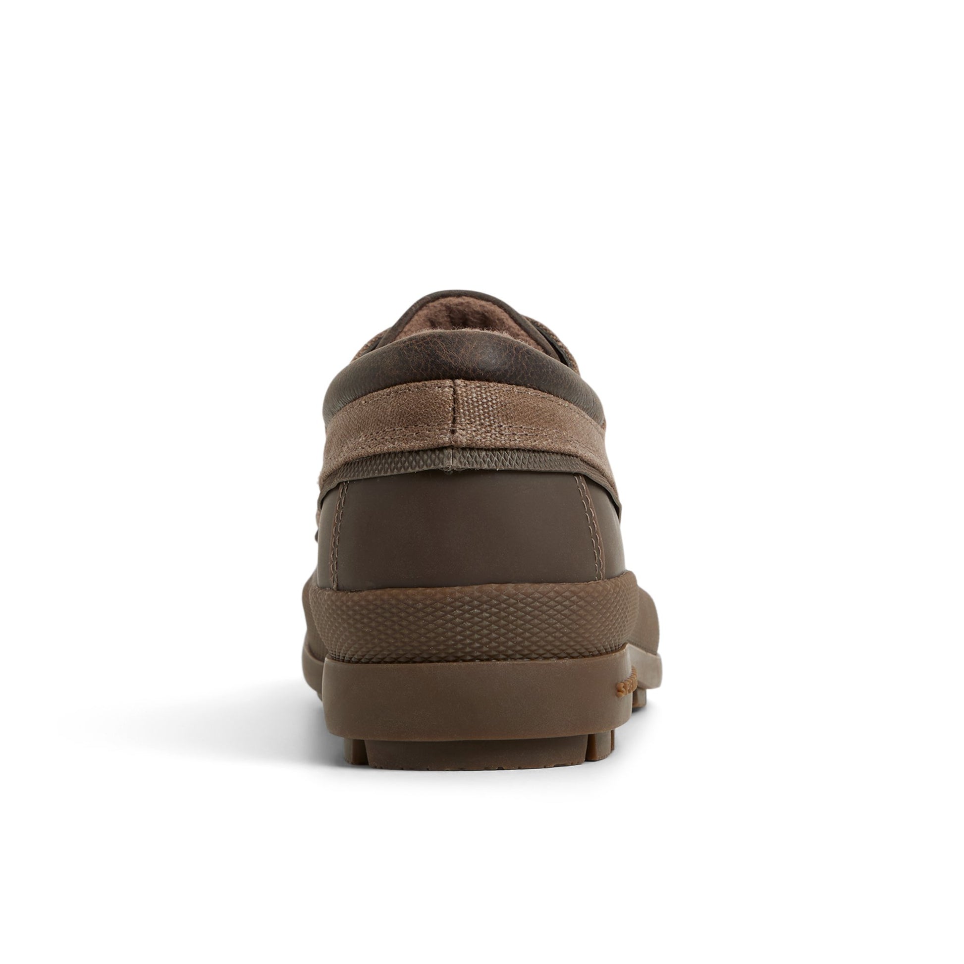 Three-quarter angle of Taupe Coldbay 3 Eye Duck Shoes Winter Duck Boots's front side