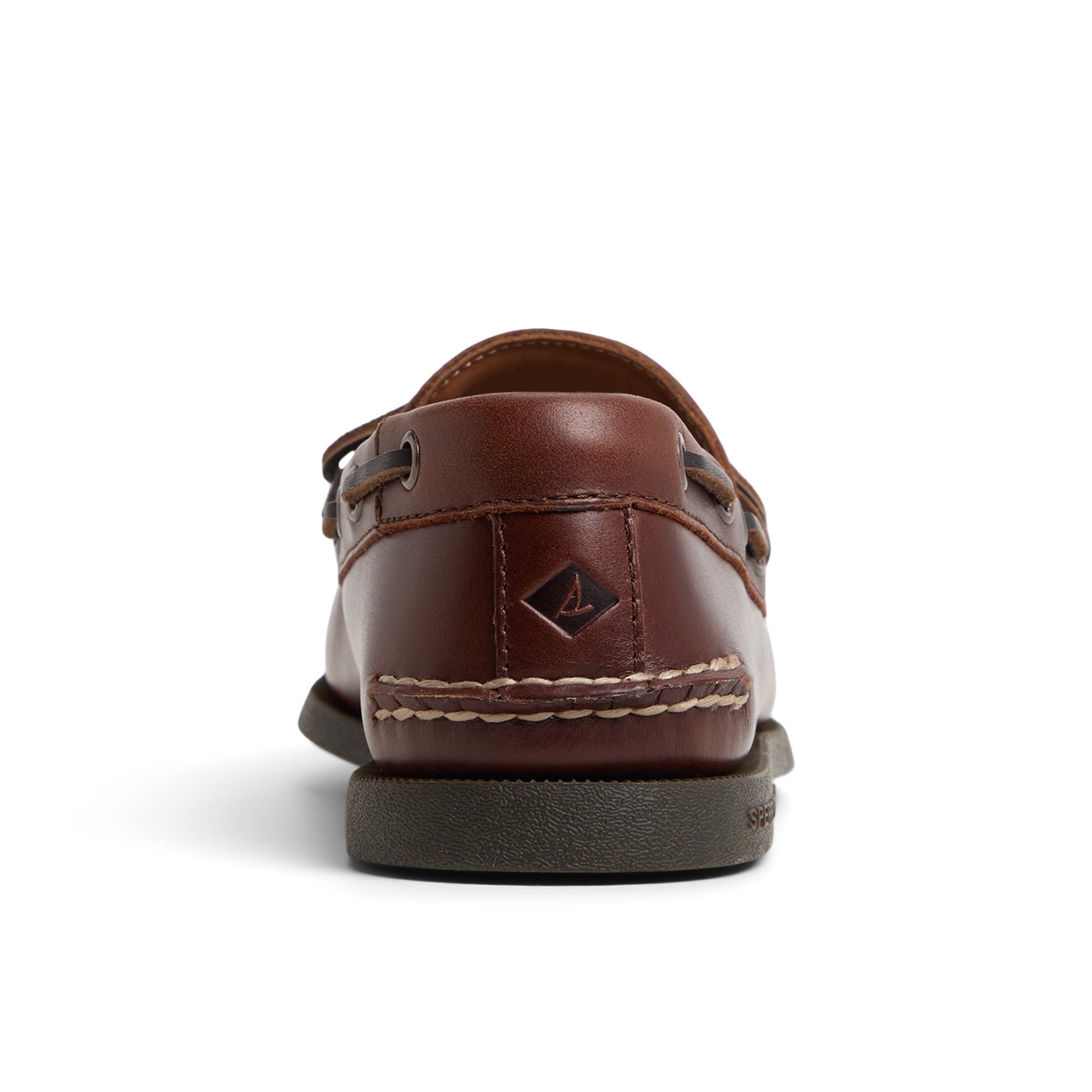 Three-quarter angle of Other Brown Authentic Original™ 1-Eye Boat Shoe Boat Shoes's front side