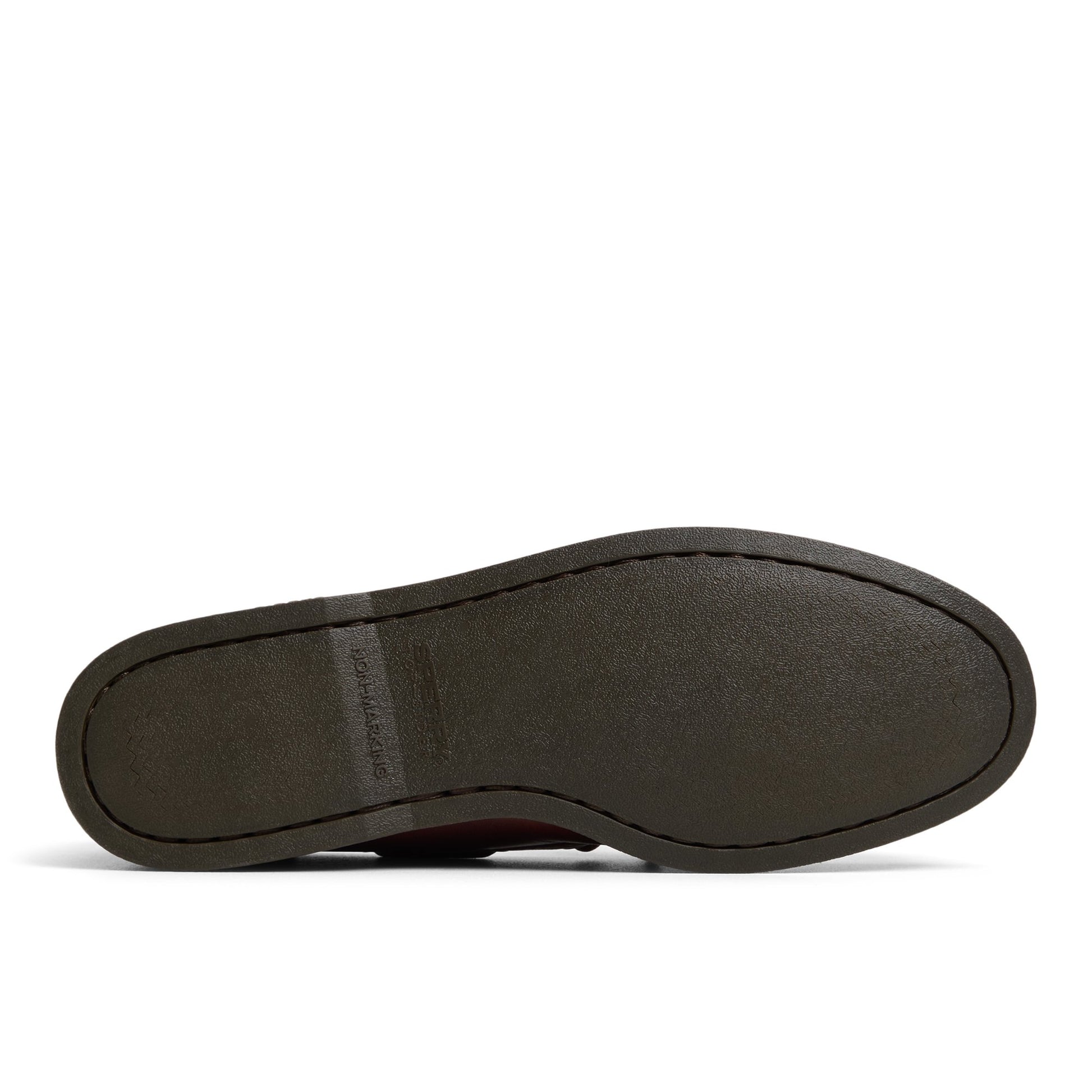 Close-up of the Other Brown Authentic Original™ 1-Eye Boat Shoe Boat Shoes