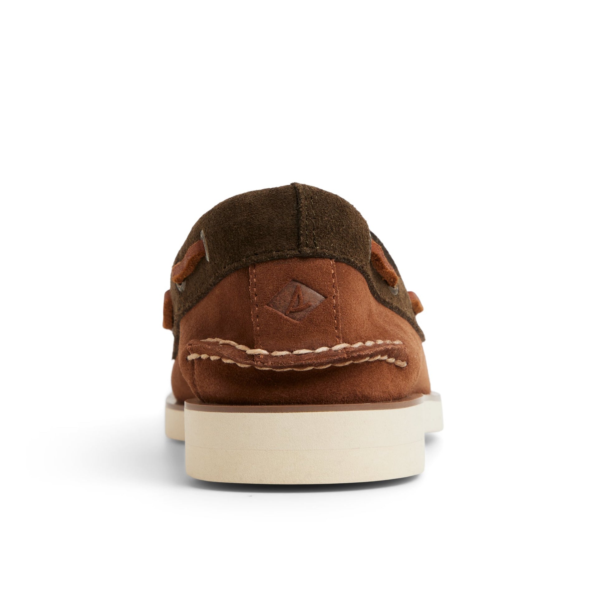 Three-quarter angle of Other Brown Authentic Original™ 2-Eye Boat Shoe Boat Shoes's front side