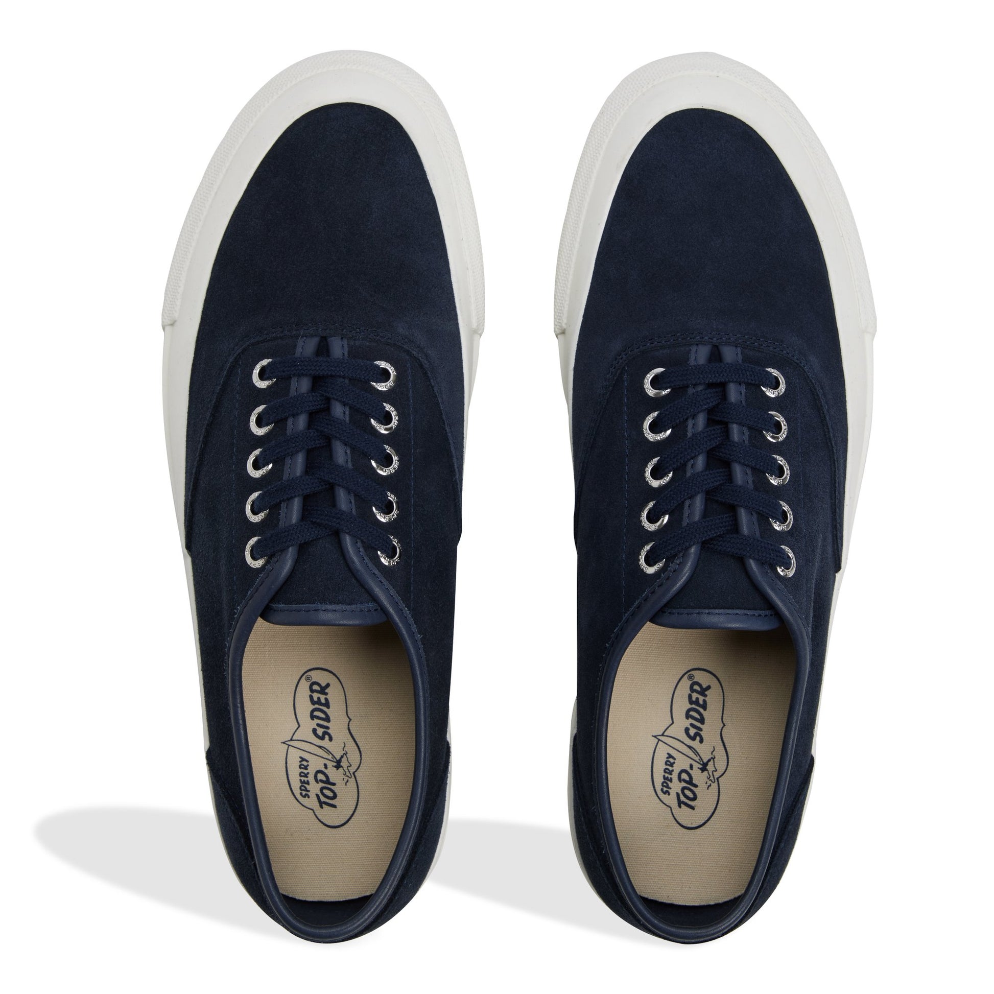 Top-down view of the Other navy Top Sider CVO Sneaker Low Top Sneakers