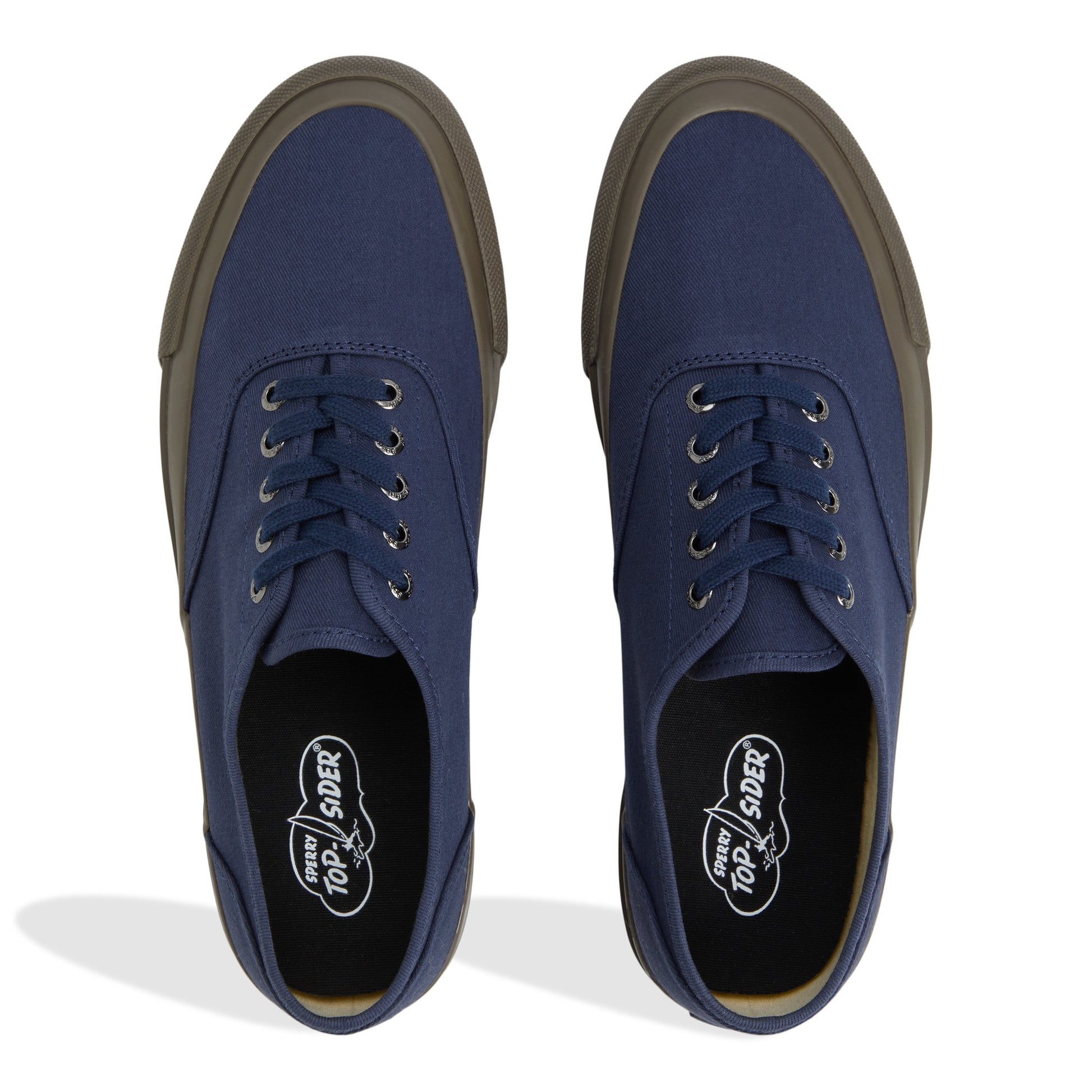Top-down view of the Navy Top Sider CVO Sneaker Low Top Sneakers