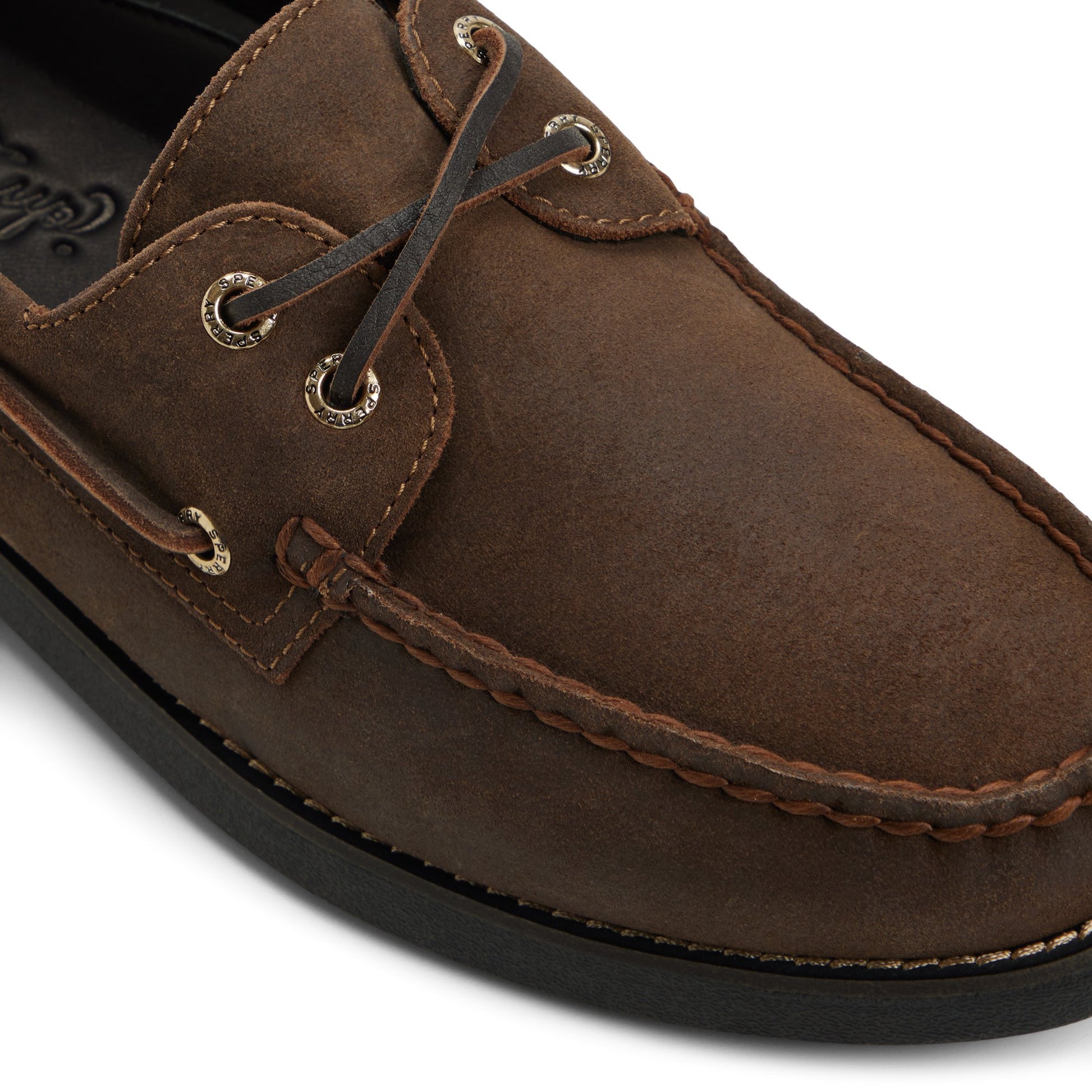View of Khaki Gold Cup™ Authentic Original™ 2-Eye Boat Shoe Boat Shoes's sole