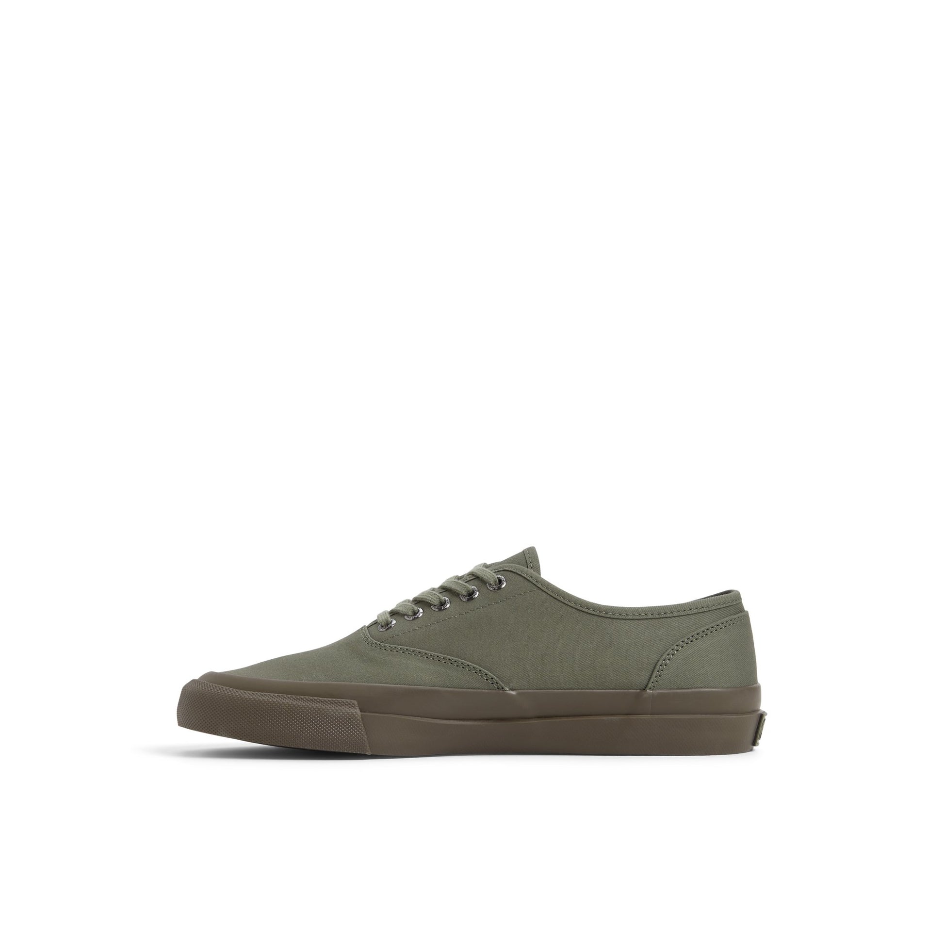 Three-quarter angle of Olive Top Sider CVO Sneakers Low Top Sneakers's back side
