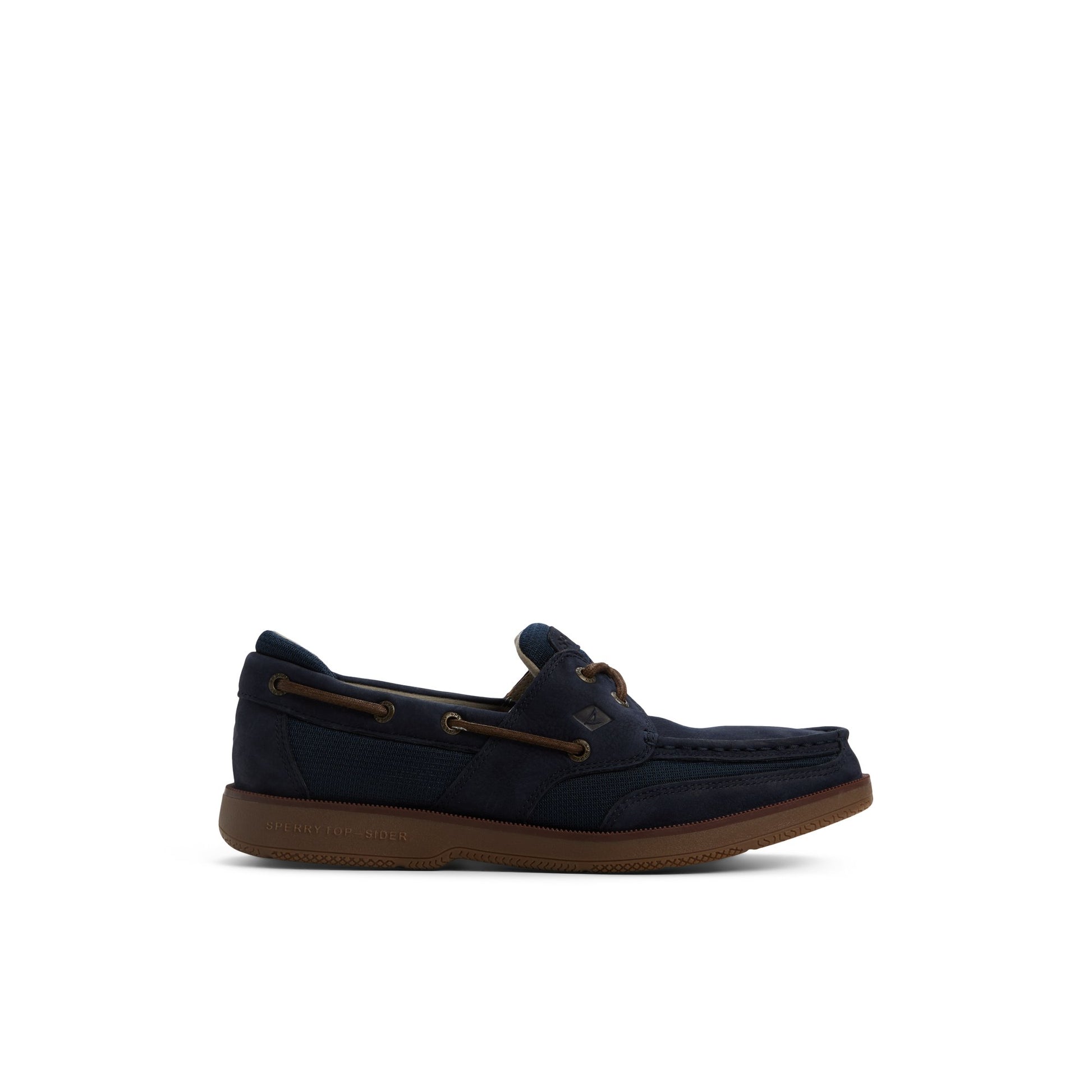 Main View of Navy Surveyor 2 Eye Boat Shoe Boat Shoes for Mens