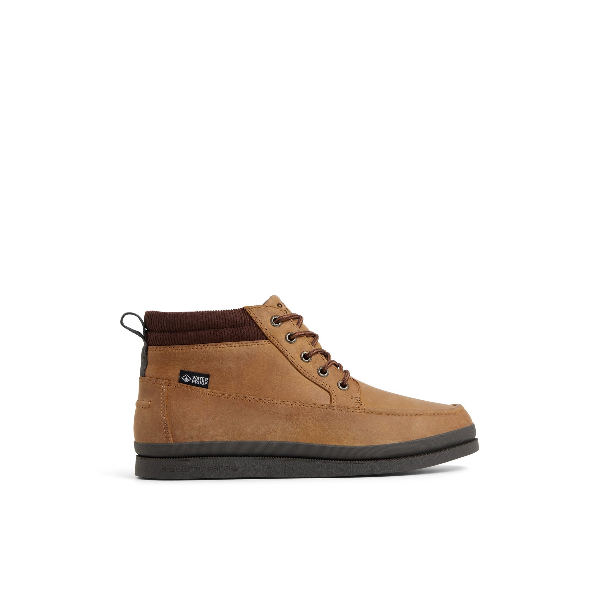 Main View of Tan Tour Moc Mid Top Sneaker Chukka Boots for Mens