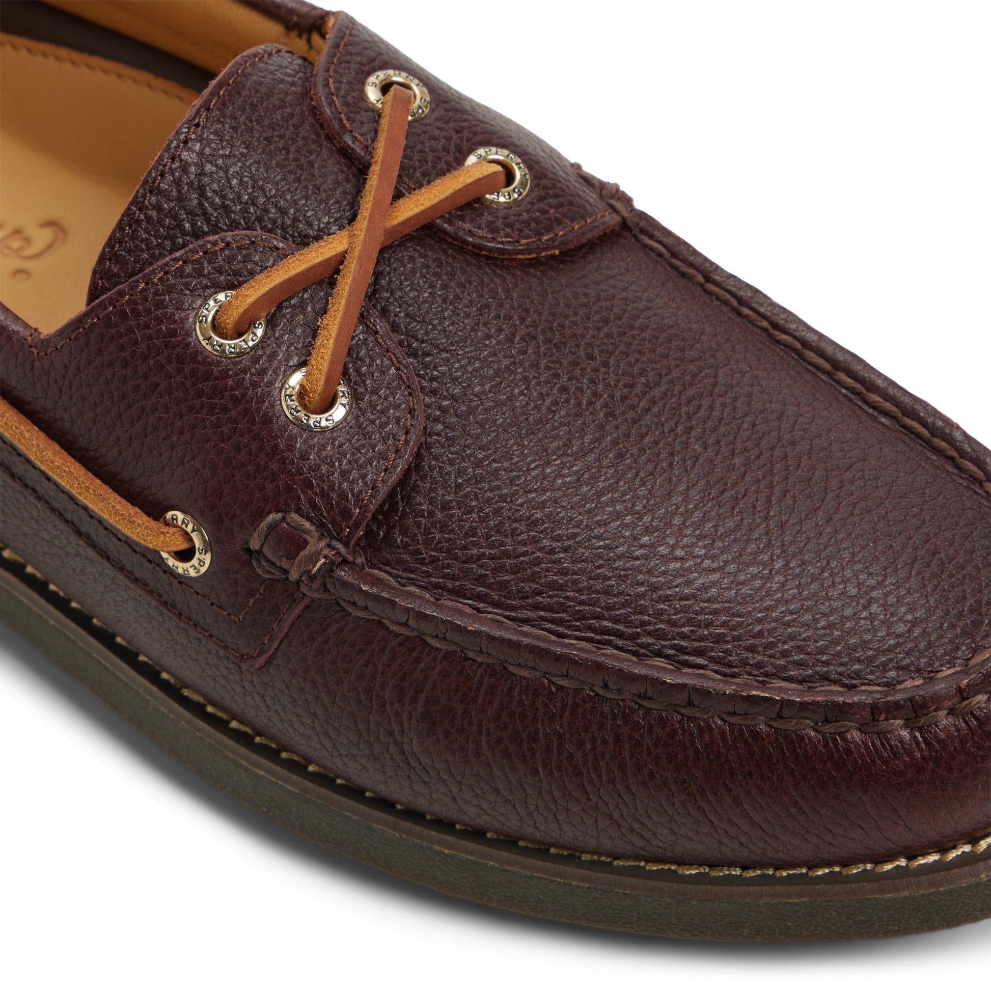 View of Other Brown Gold Cup™ Authentic Original™ 2-Eye Boat Shoe Boat Shoes's sole