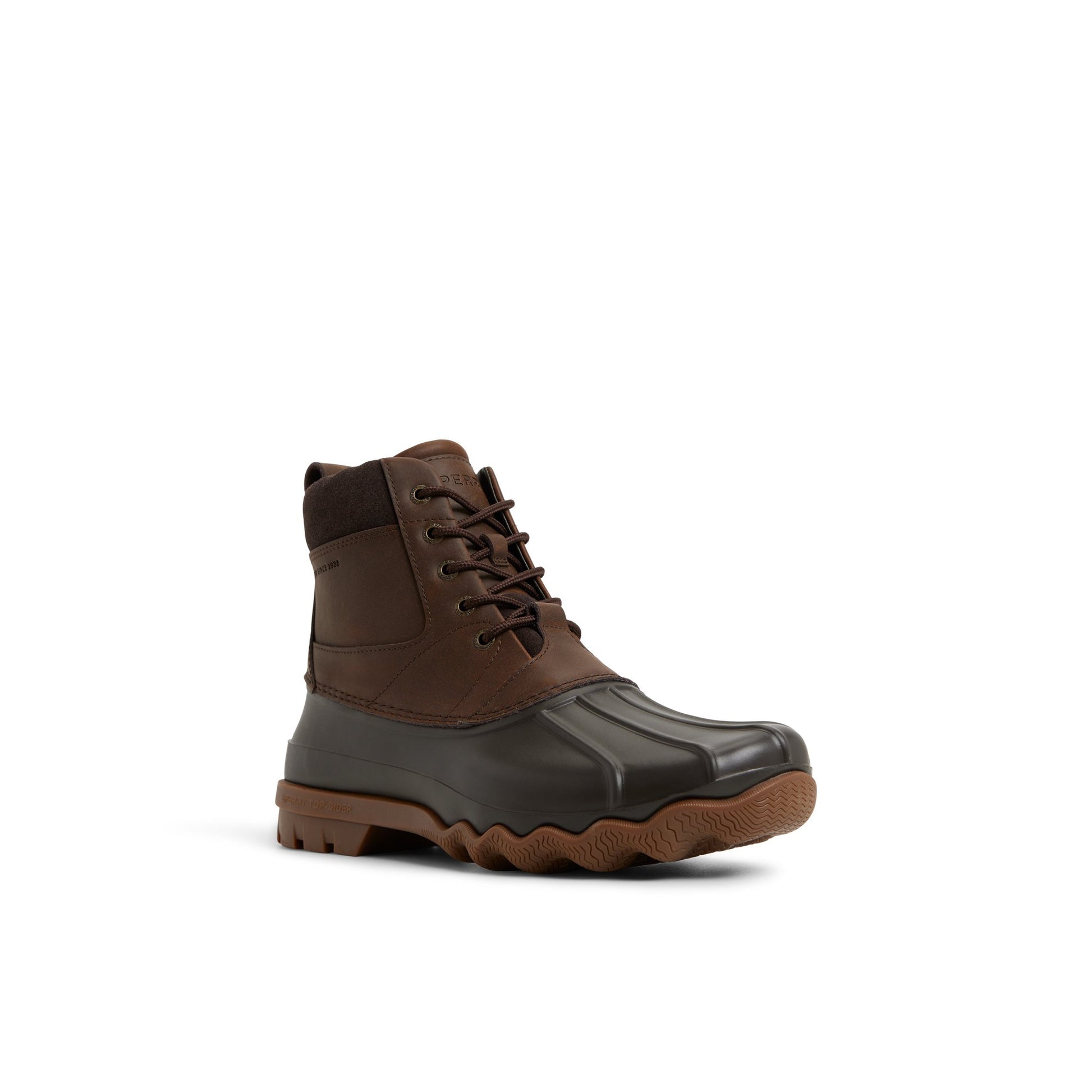 Side view of Brown Nortfolk Boot Fall Boots