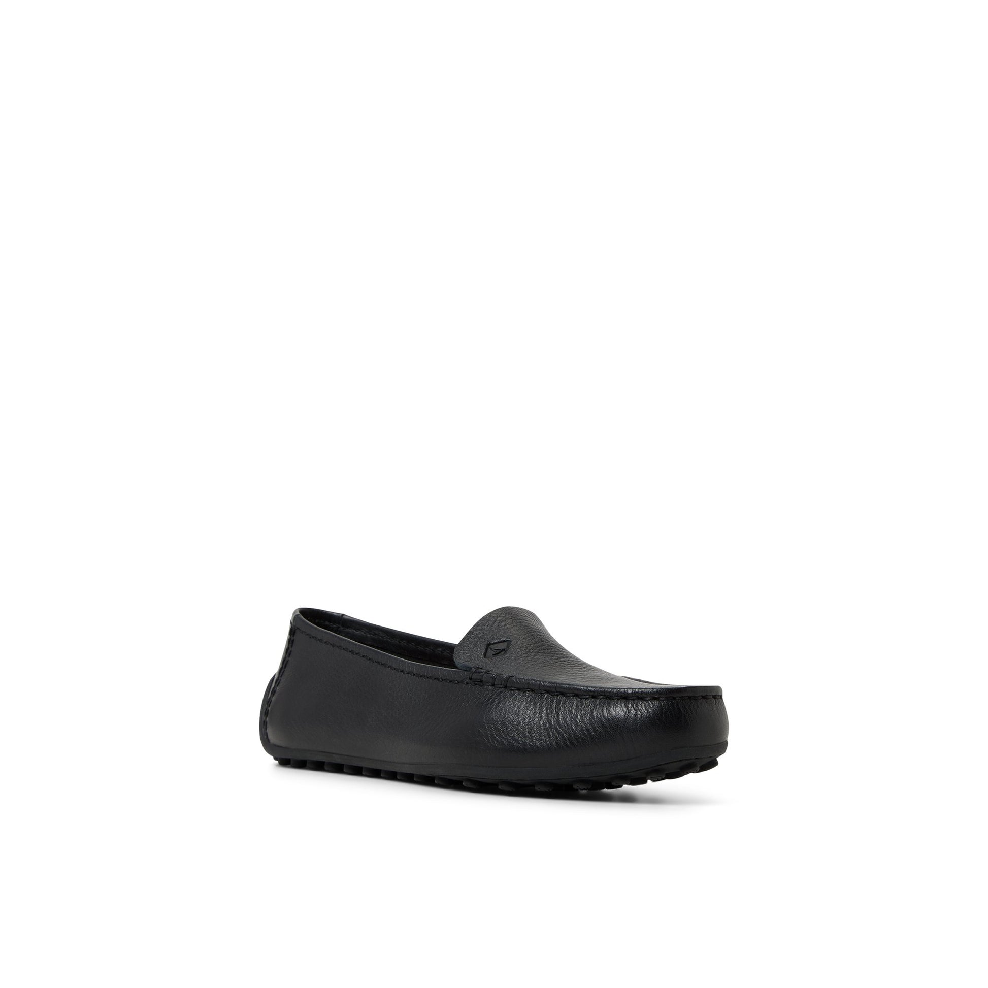 Side view of Black Port Driver 2 Loafer Loafers